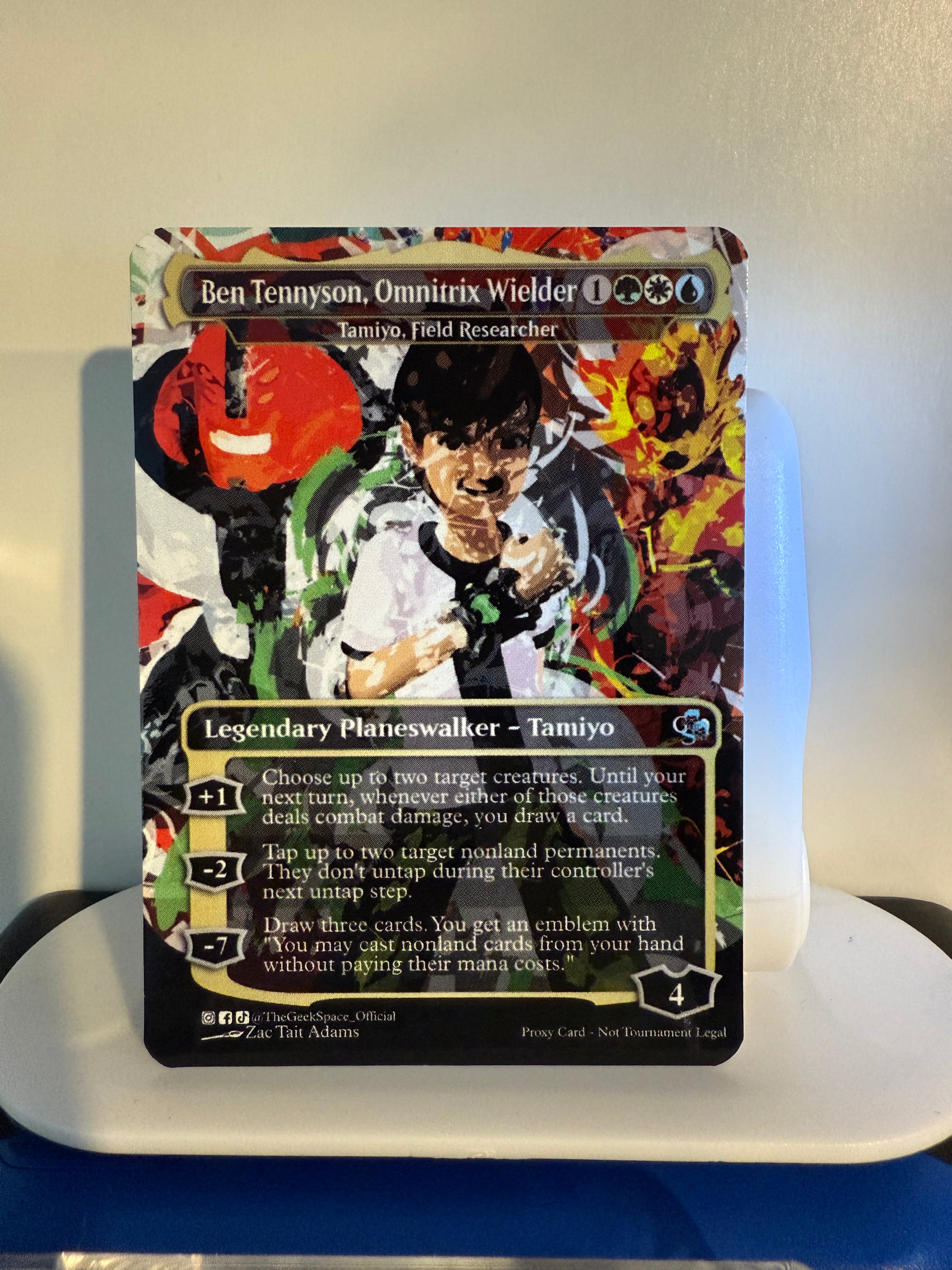 Ben Tennyson, Omnitrix Weilder (Tamiyo, Field Researcher)