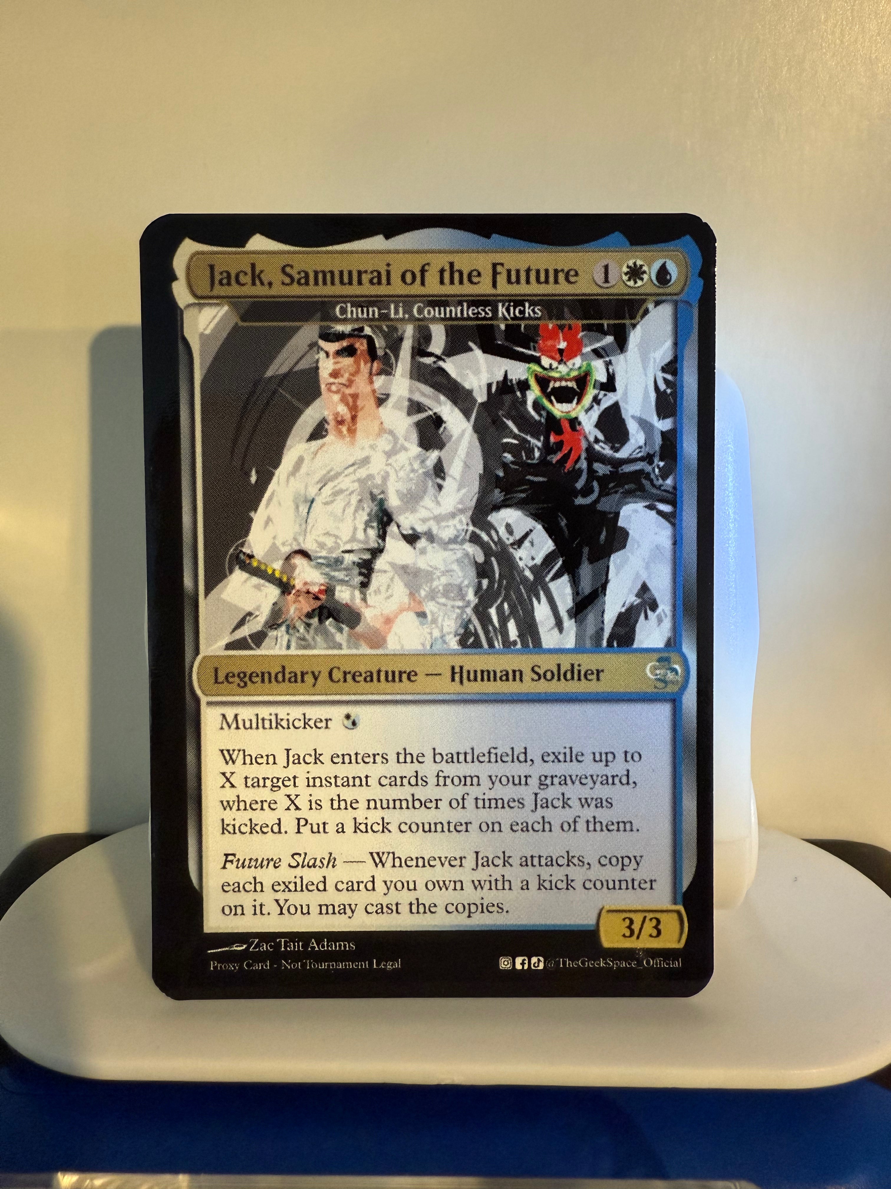 Jack, Samurai of the Future (Chun-Li, Countless Kicks)