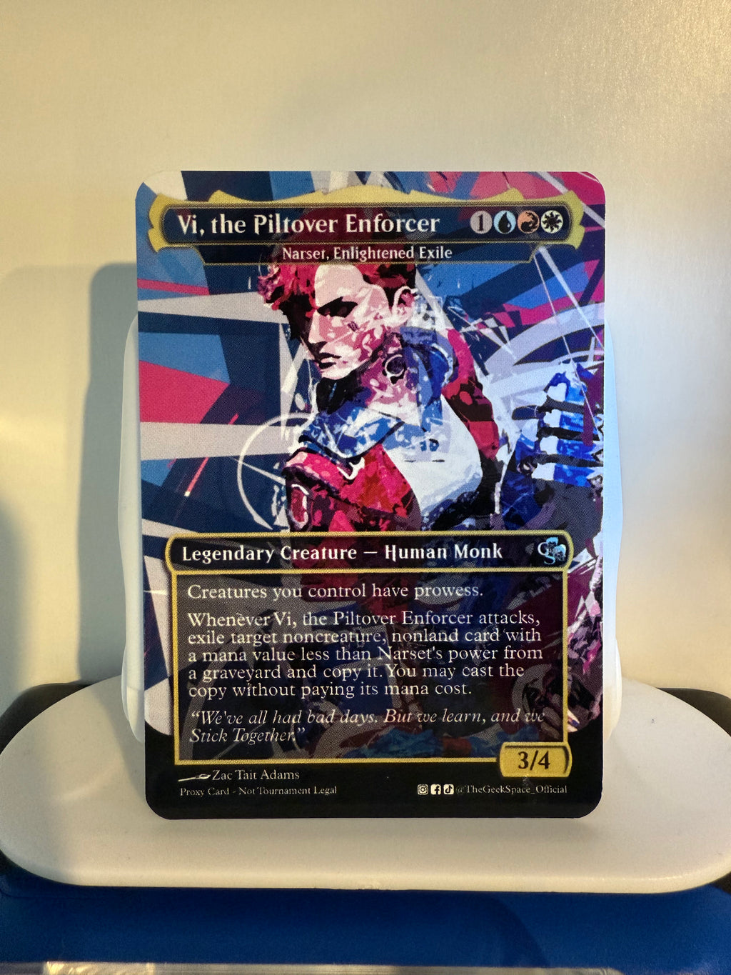 Vi, The Piltover Enforcer (Narset, Enlightened Exile)