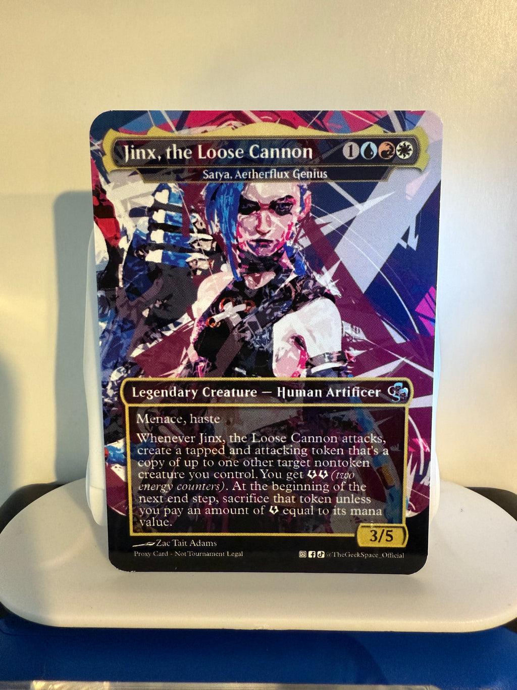 Jinx, The Loose Cannon (Sarya, Aetherflux Genius)