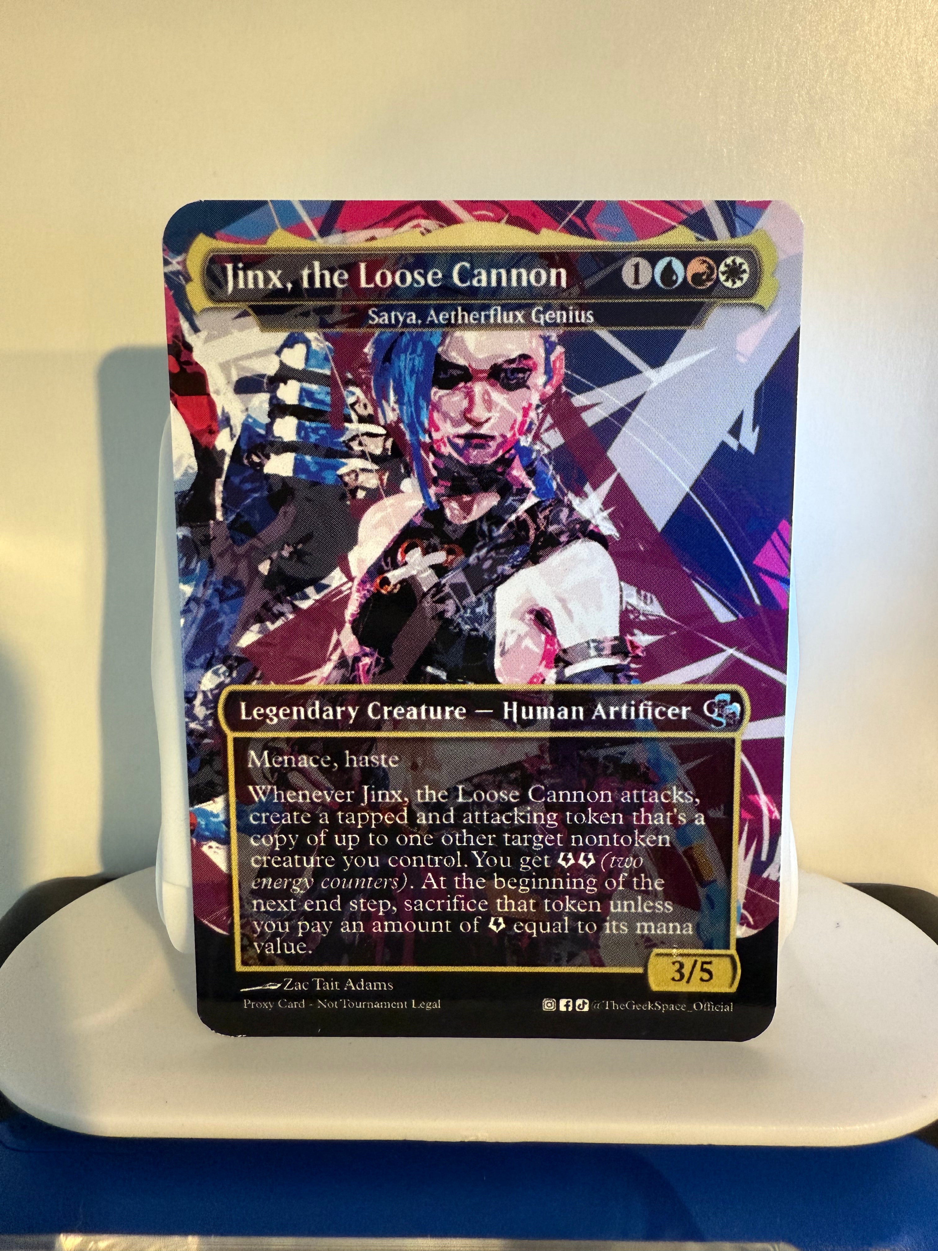 Jinx, The Loose Cannon (Sarya, Aetherflux Genius)