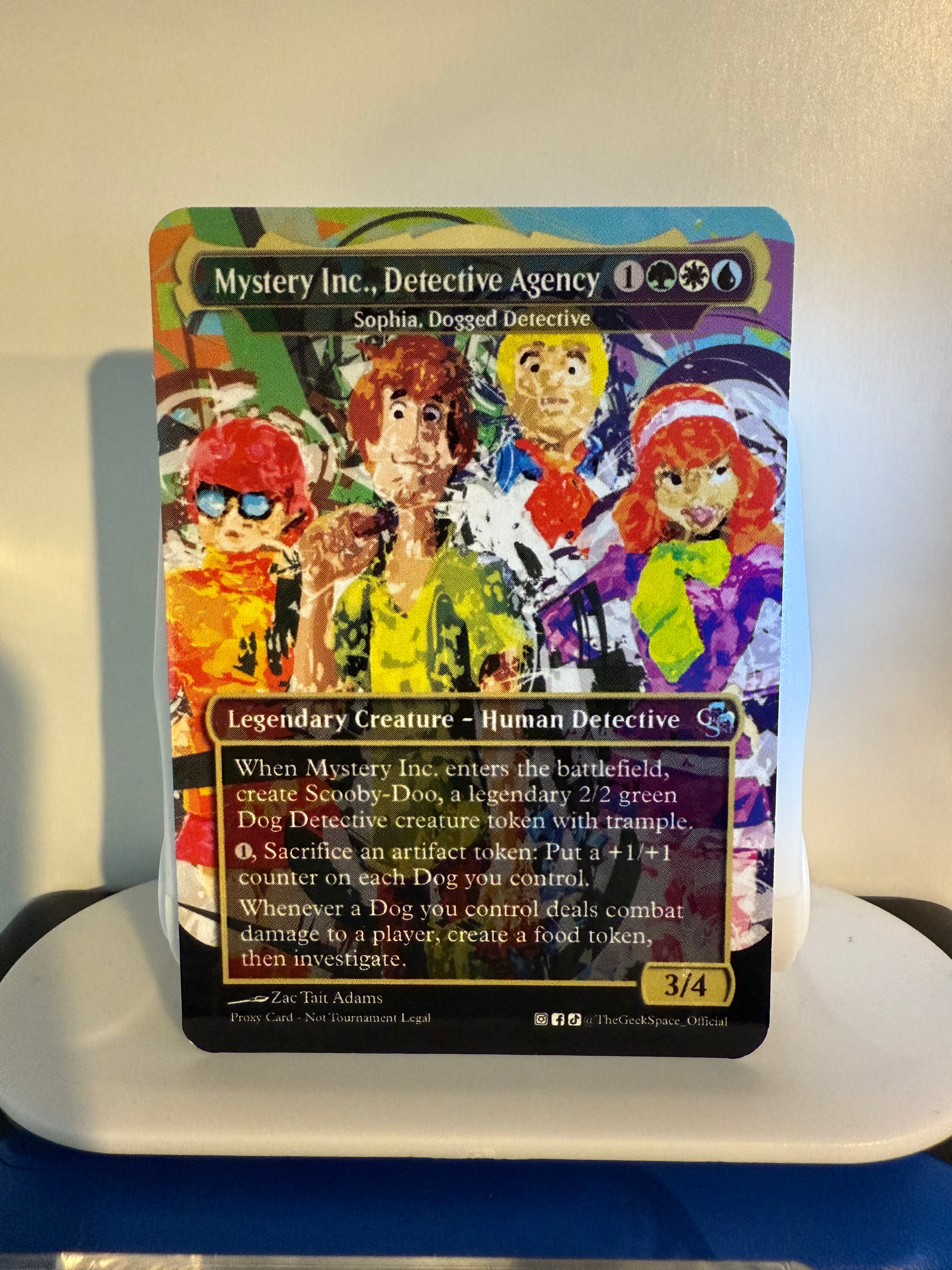 Mystery Inc., Detective Agency (Sophia, Dogged Detective) + Tiny Token & Food Token