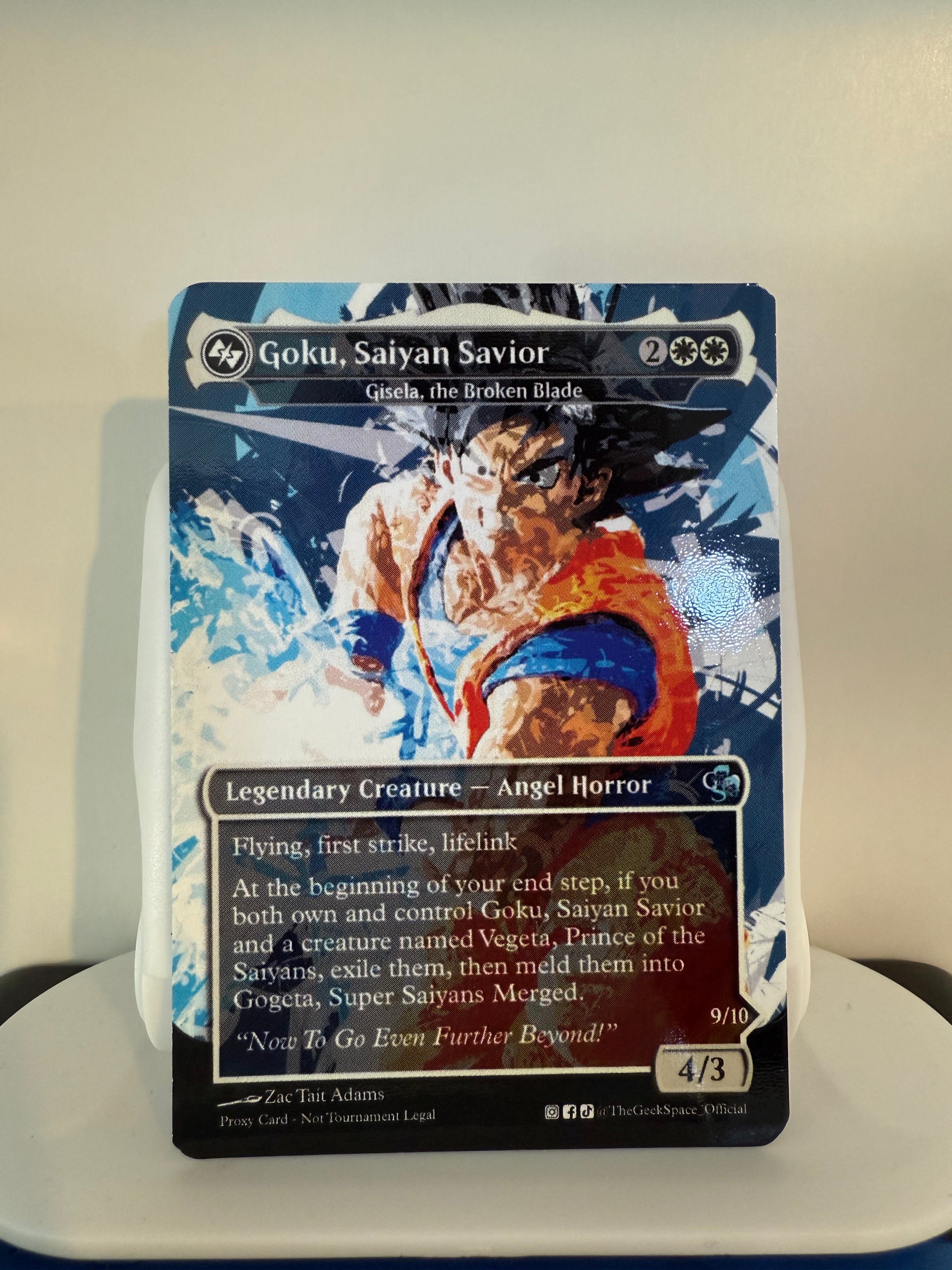 Goku, Saiyan Savior (Gisela, The Broken Blade)