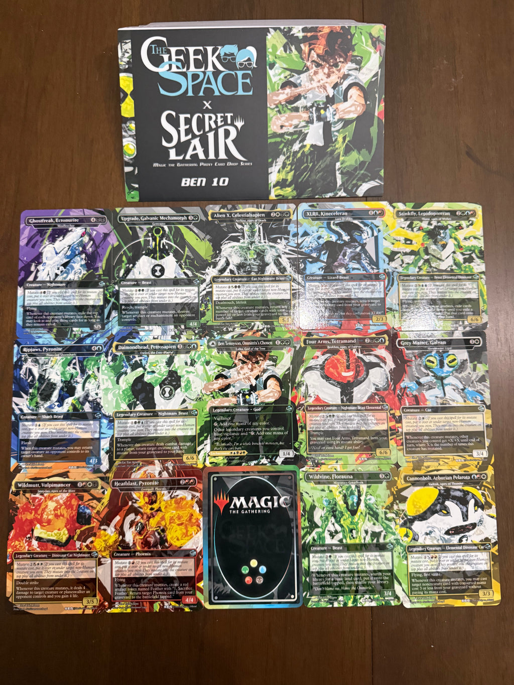Ben 10 Proxy S.L. Inspired Set