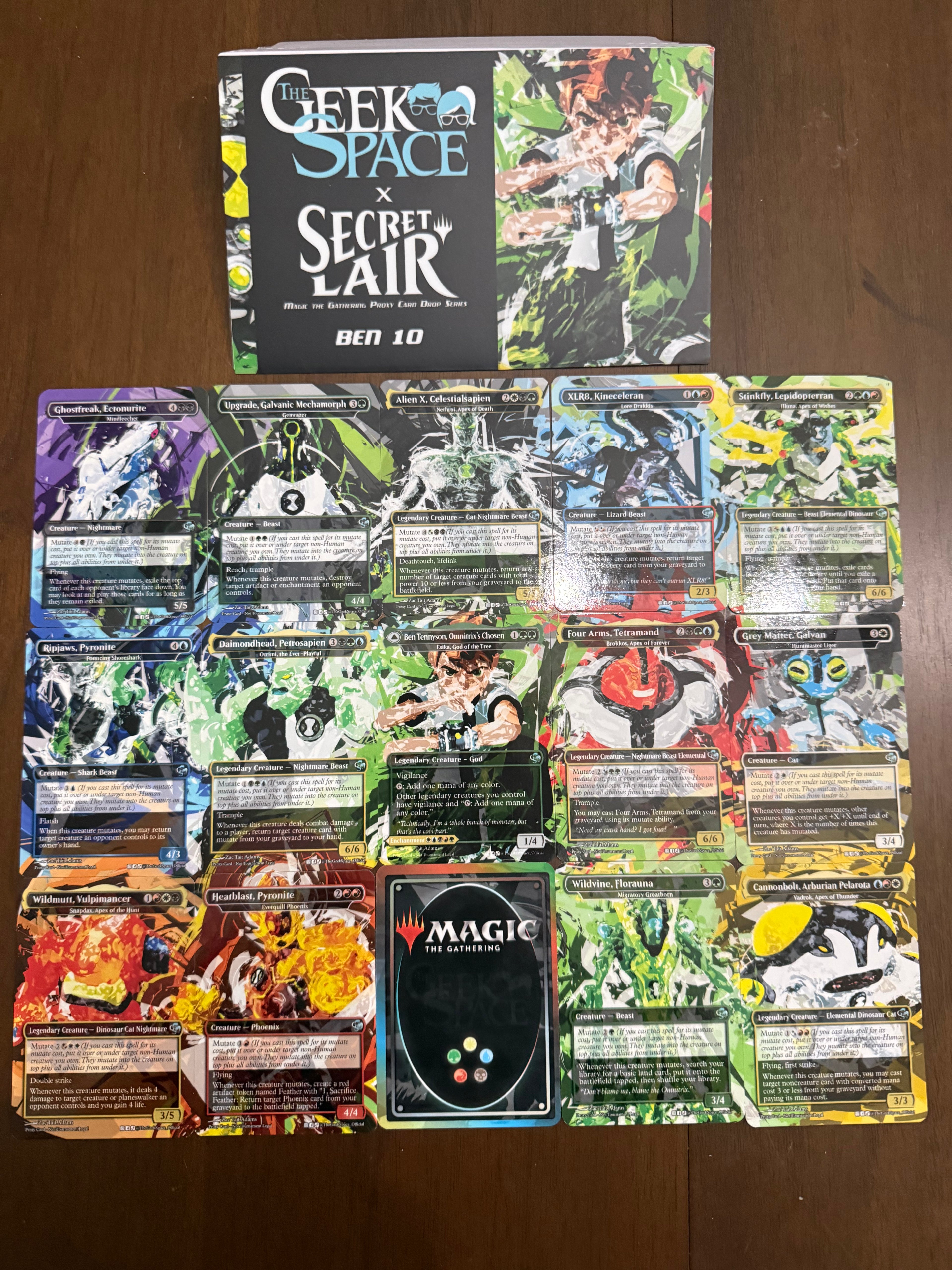 Ben 10 Proxy S.L. Inspired Set