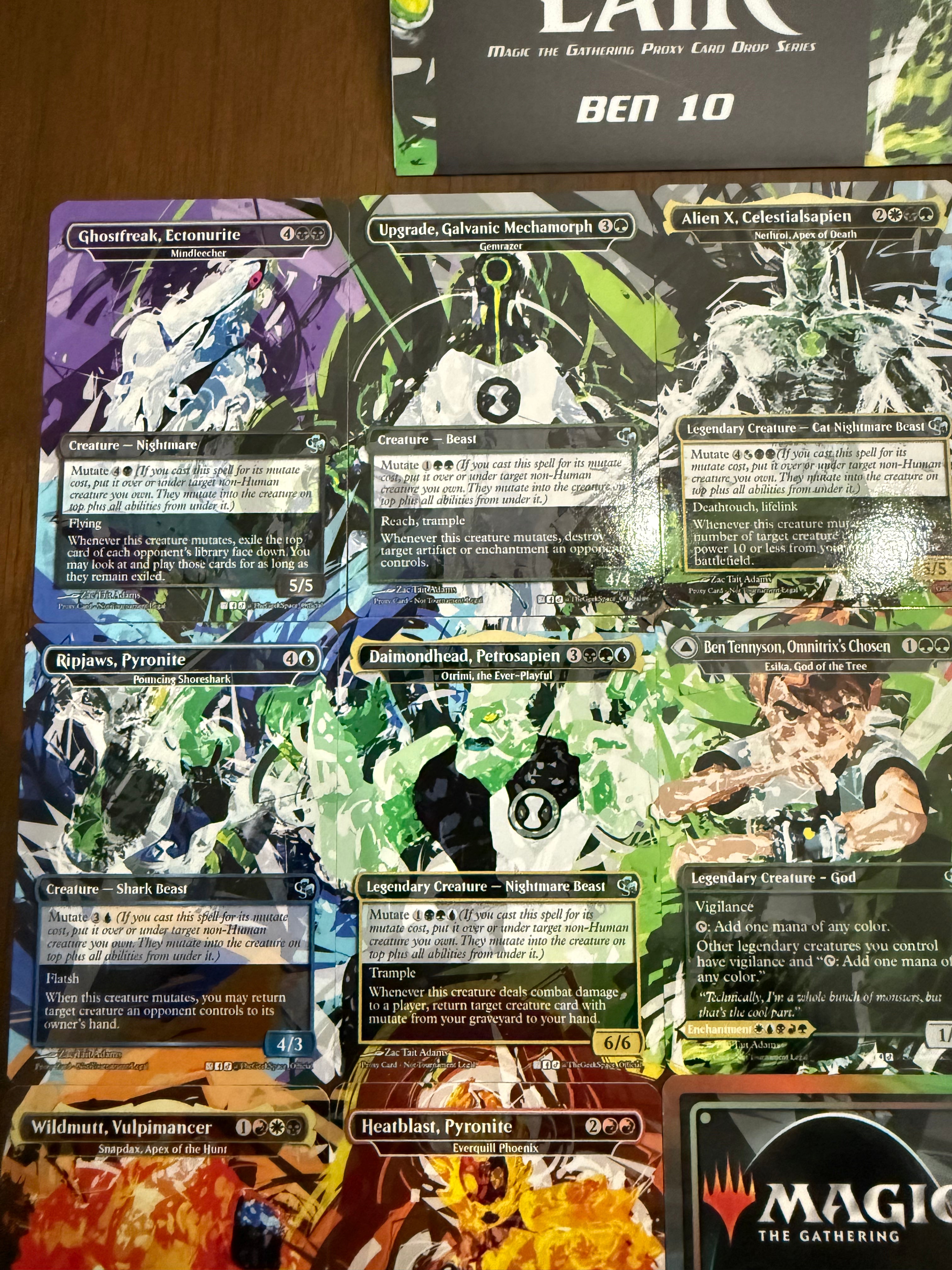 Ben 10 Proxy S.L. Inspired Set