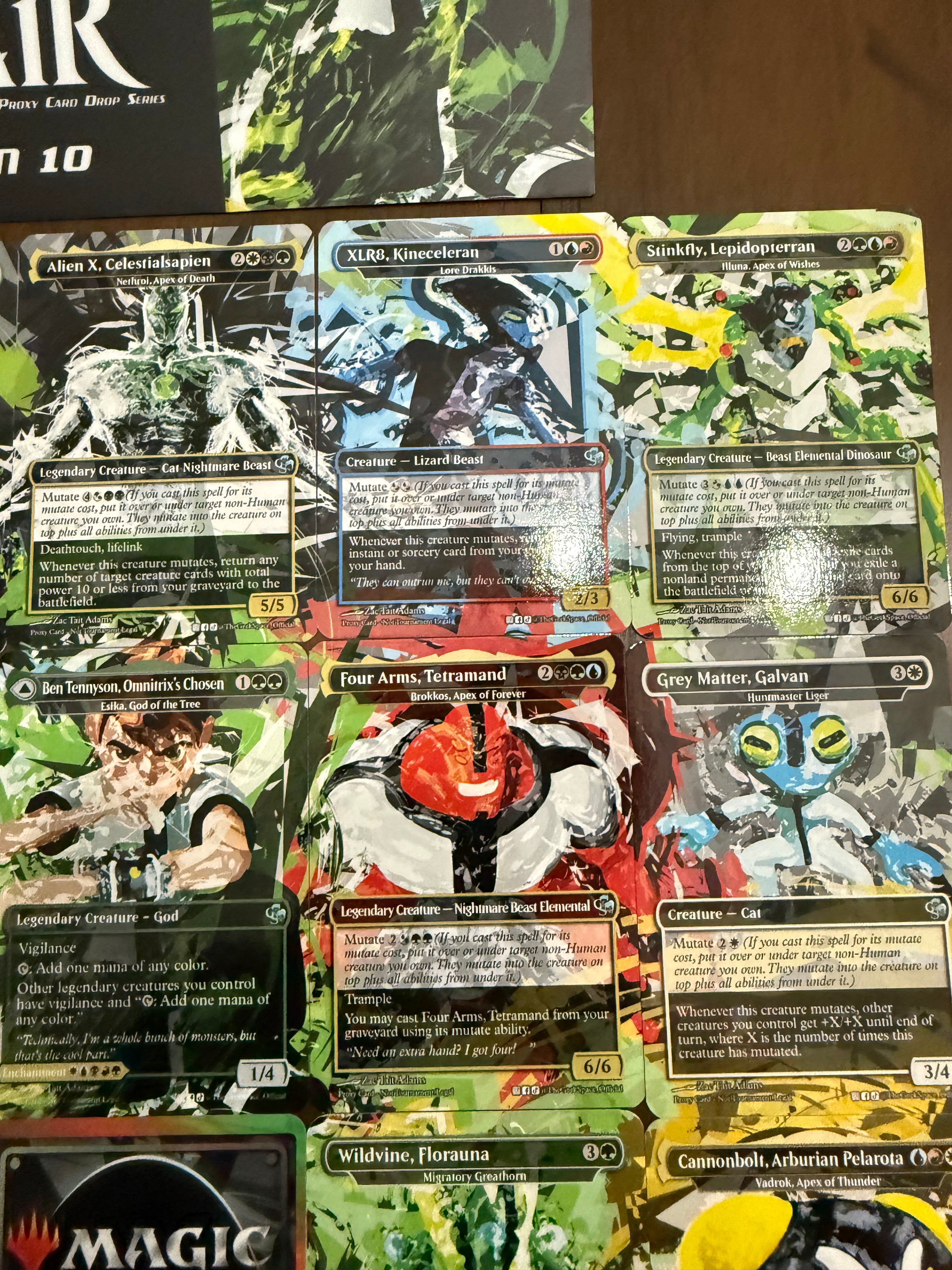 Ben 10 Proxy S.L. Inspired Set