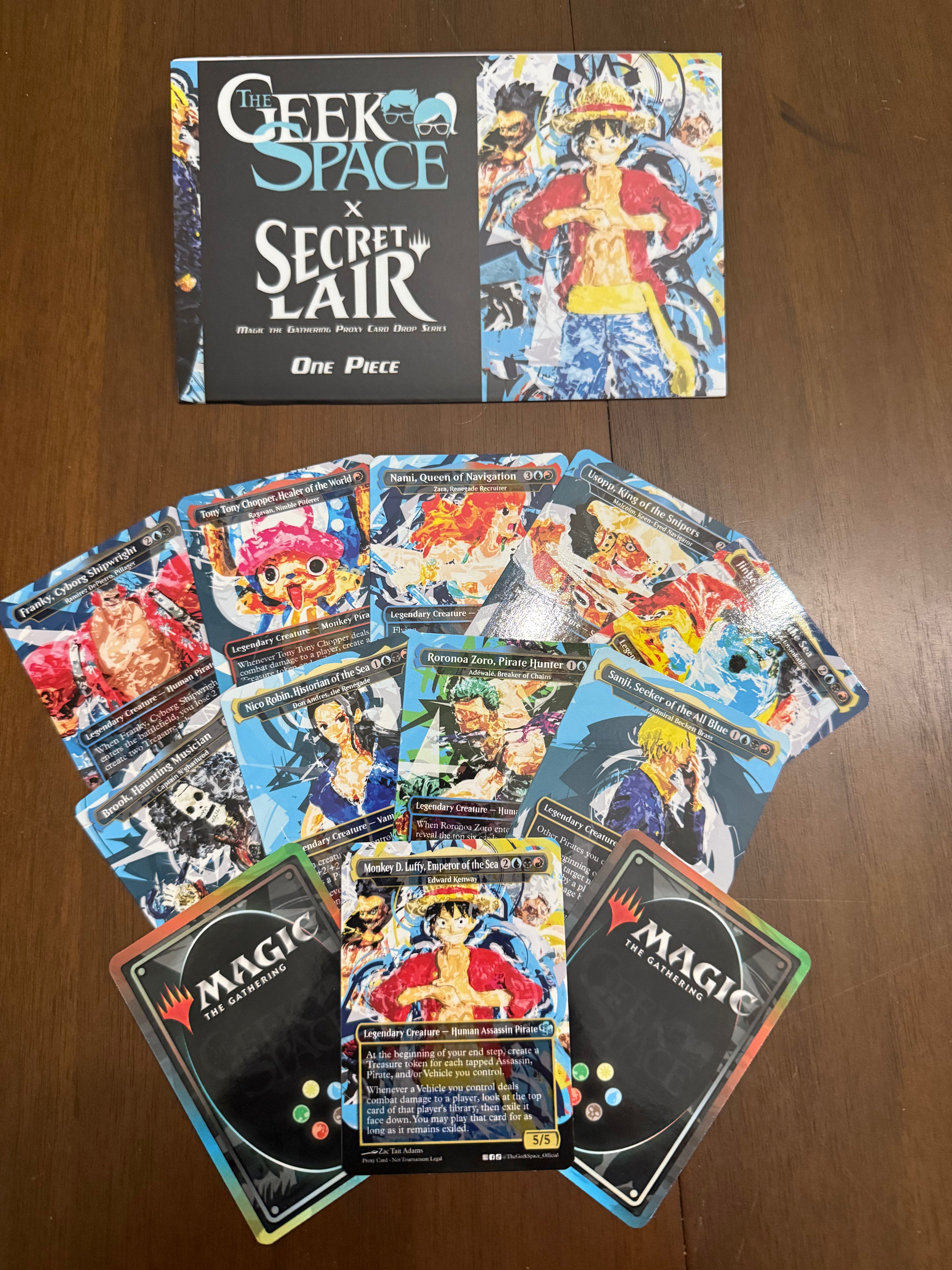 One Piece Proxy S.L. Inspired Set