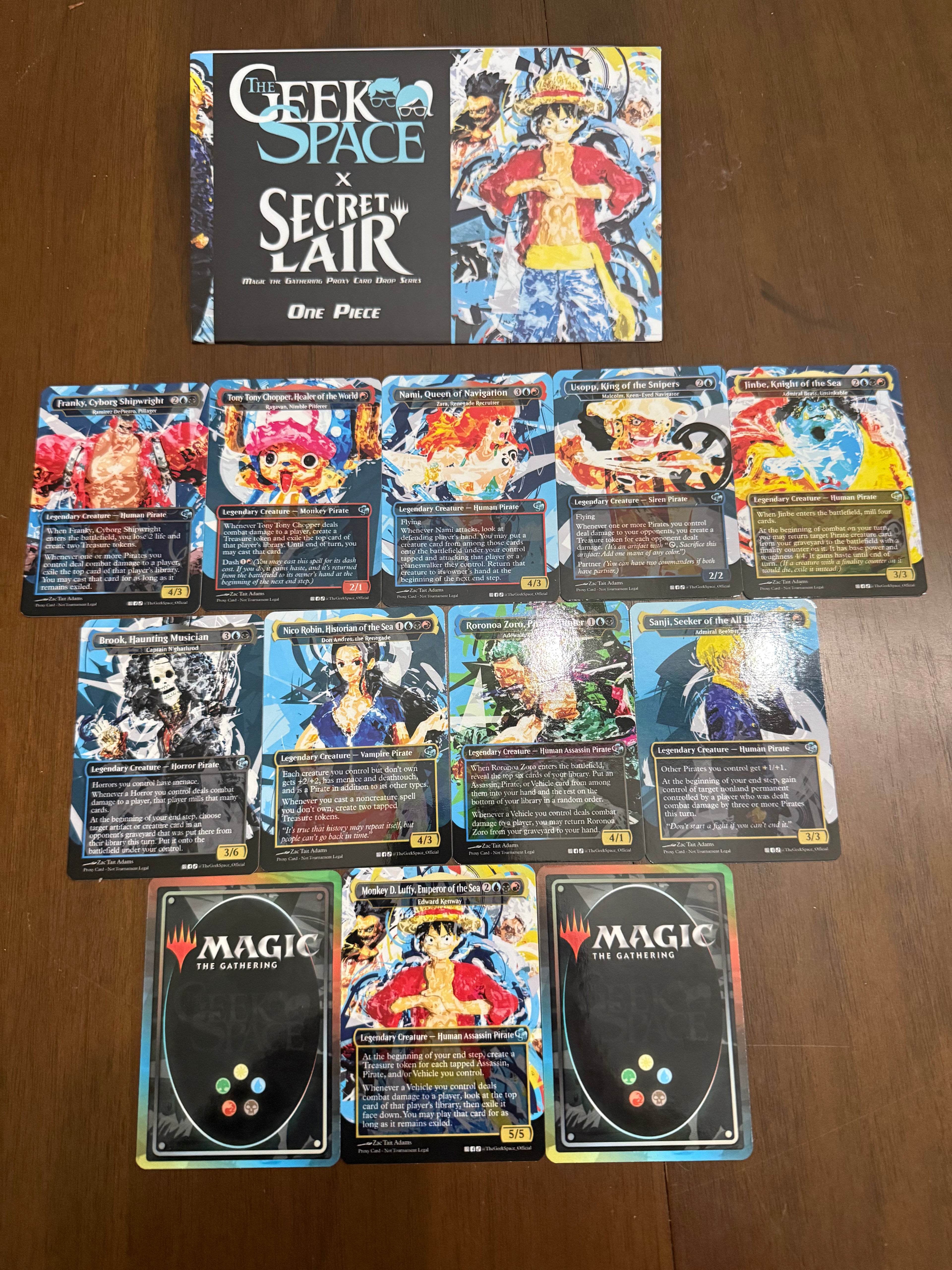 One Piece Proxy S.L. Inspired Set