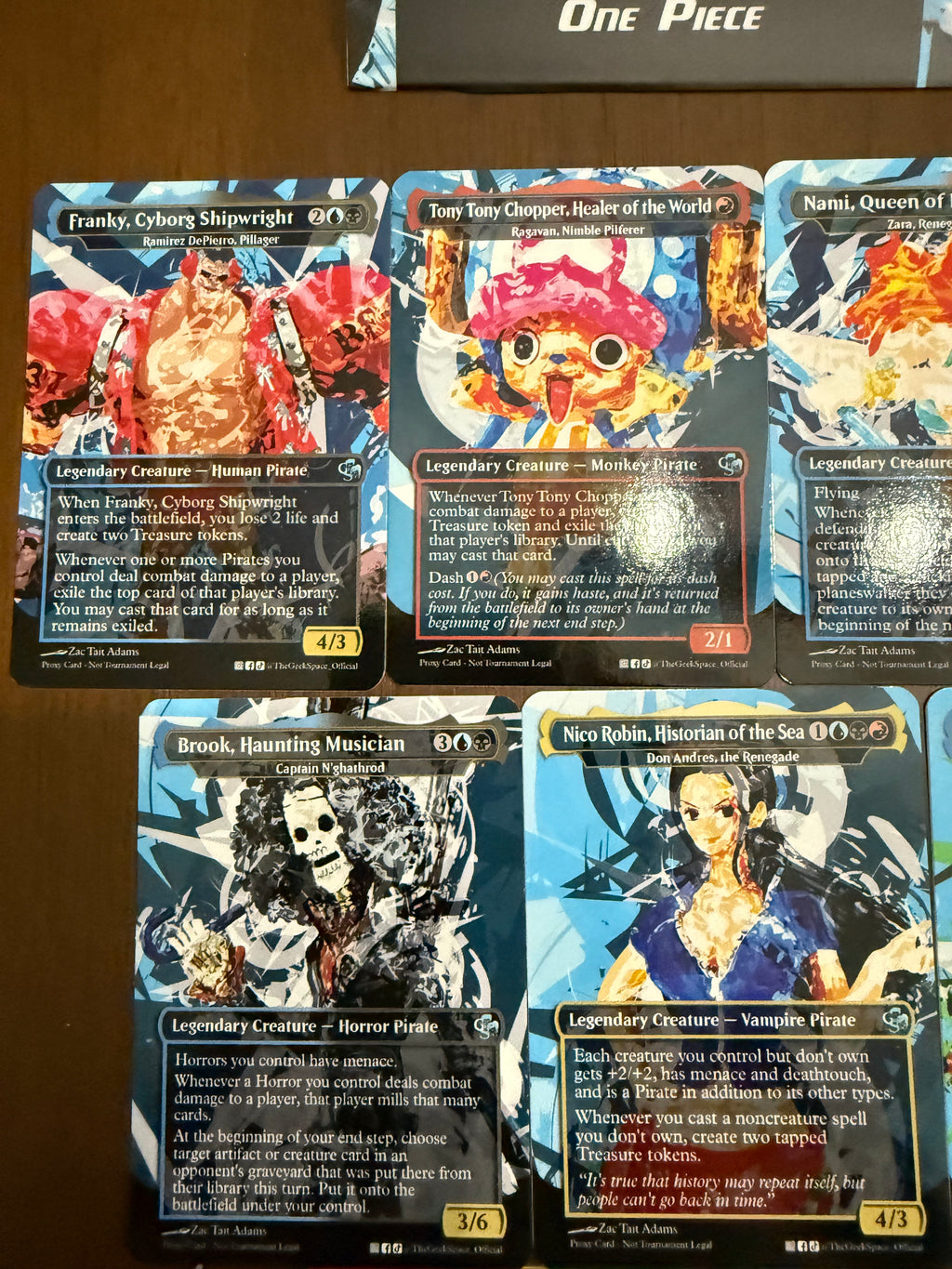 One Piece Proxy S.L. Inspired Set