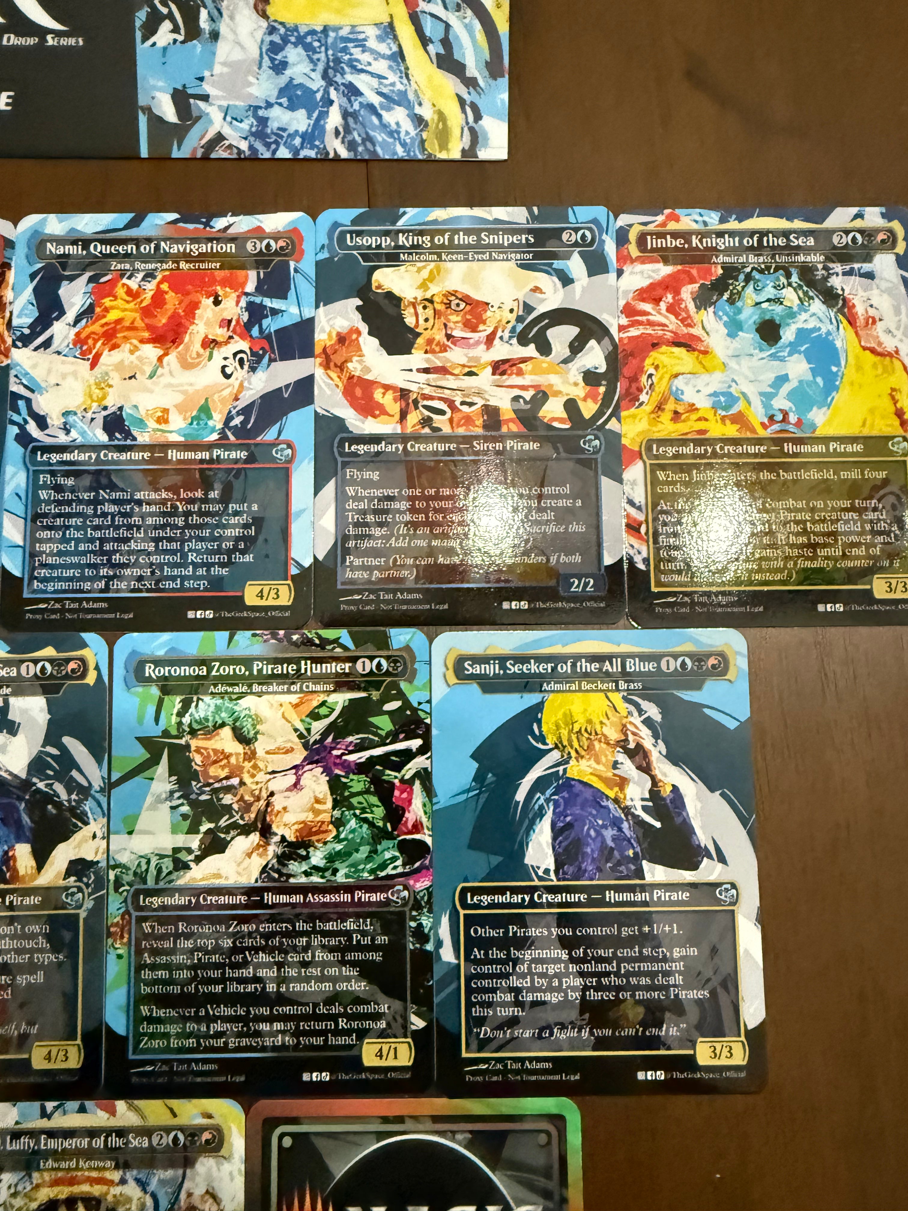 One Piece Proxy S.L. Inspired Set