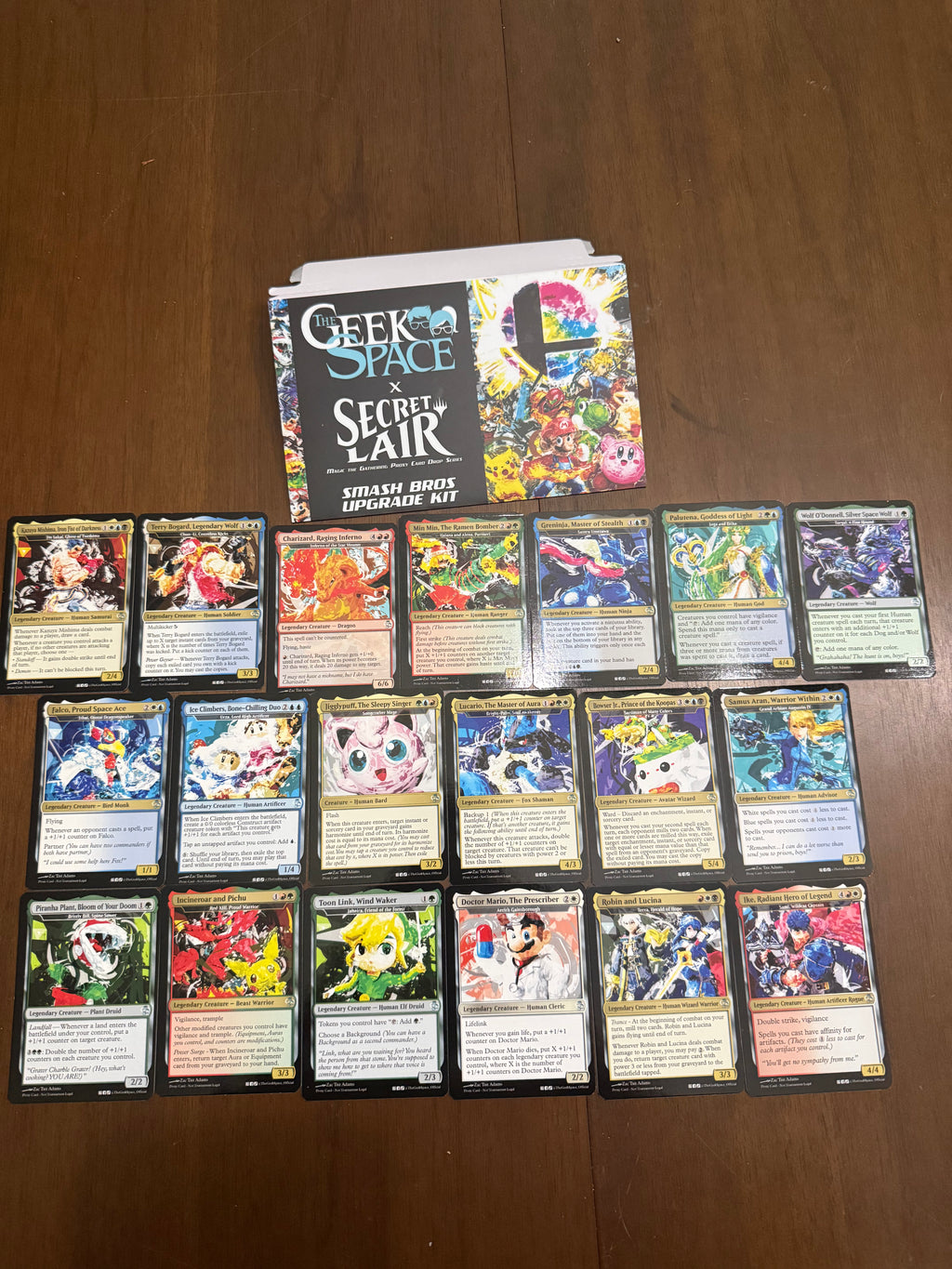 Super Smash Bros Commander Upgrade Proxy S.L. Inspired Set