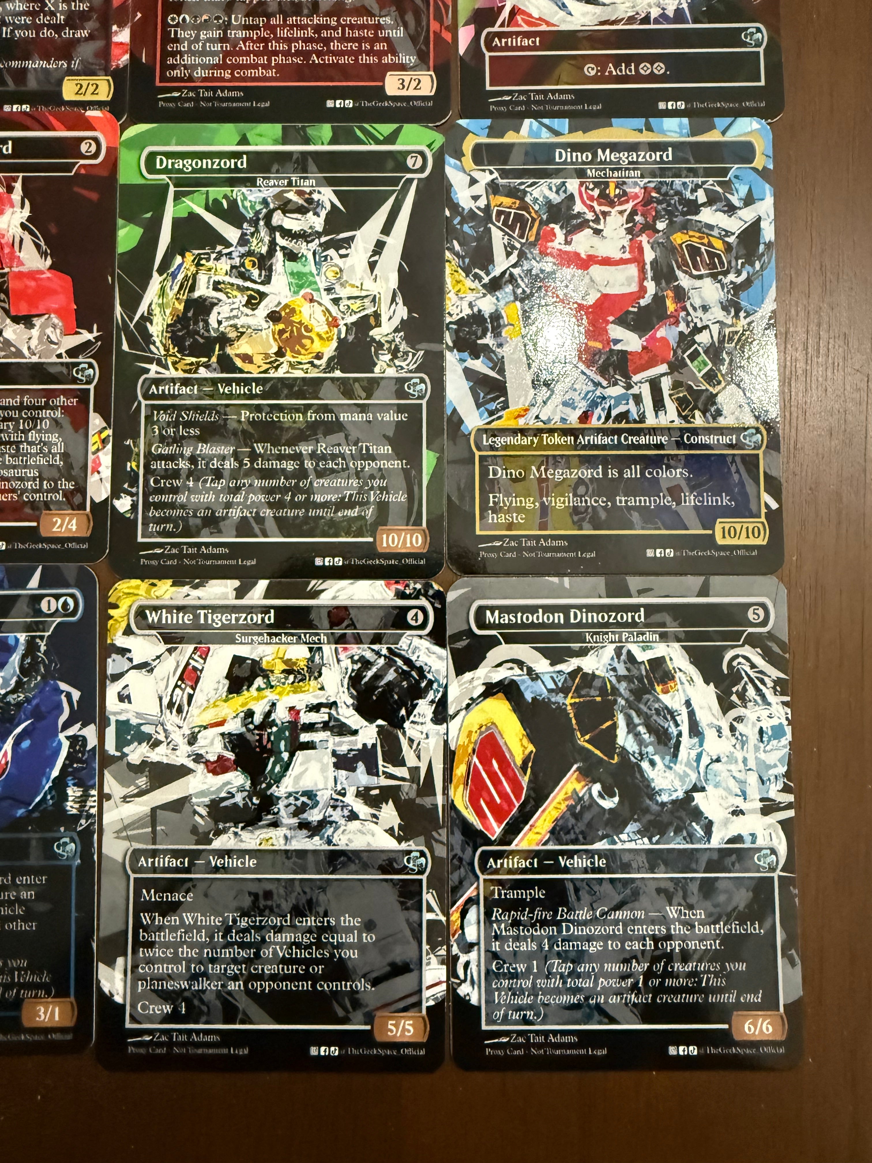 Power Rangers Proxy S.L. Inspired Set