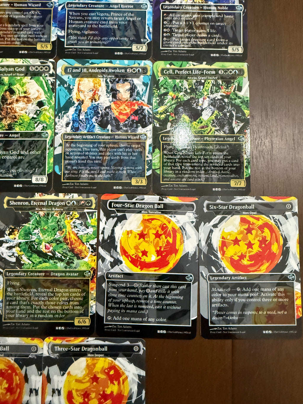 Dragonball Proxy S.L. Inspired Set