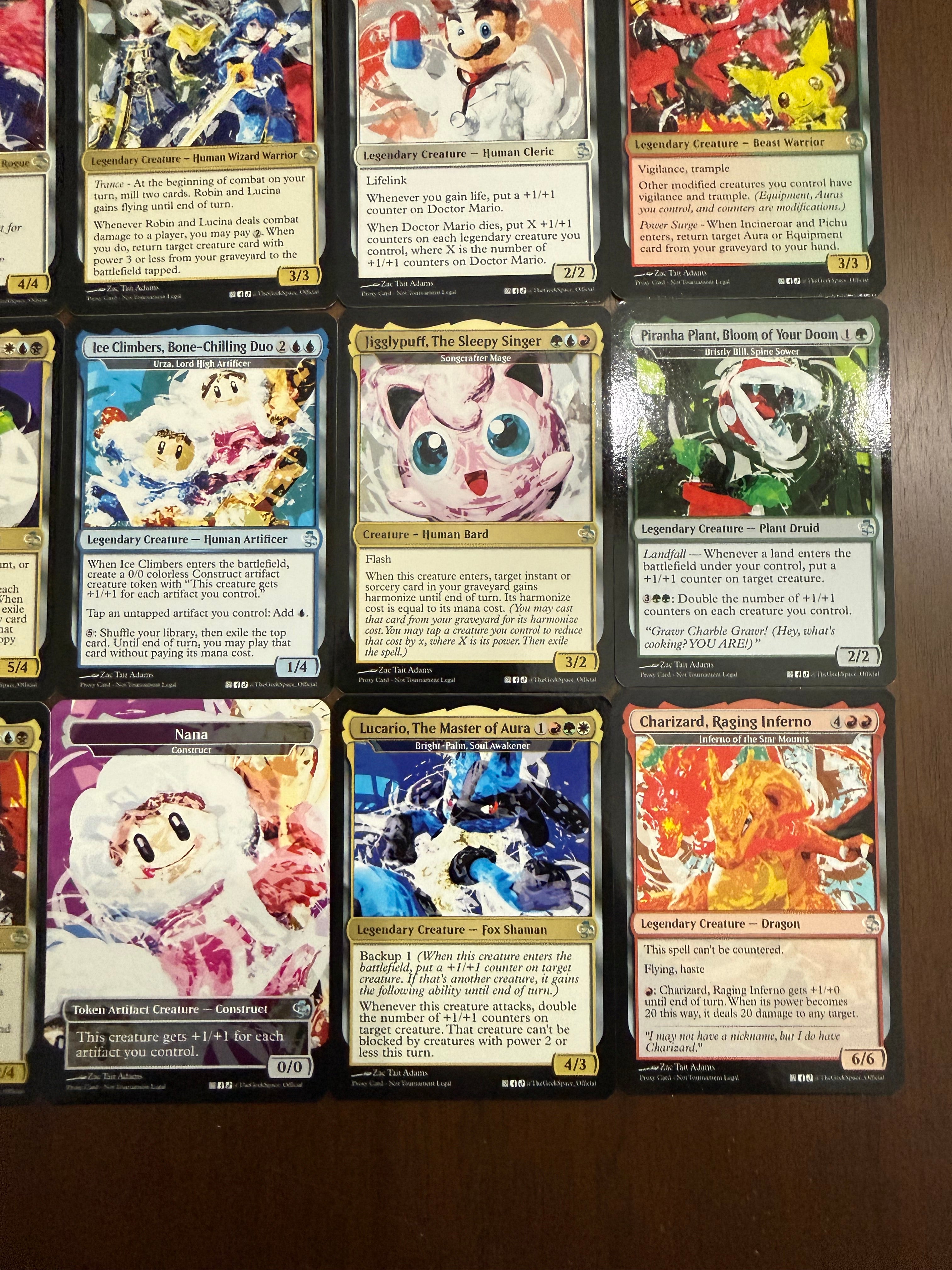 Super Smash Bros Commander Upgrade Proxy S.L. Inspired Set