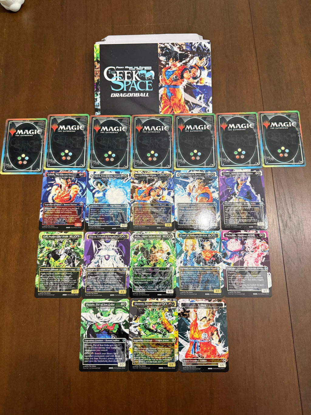 Dragonball Proxy S.L. Inspired Set