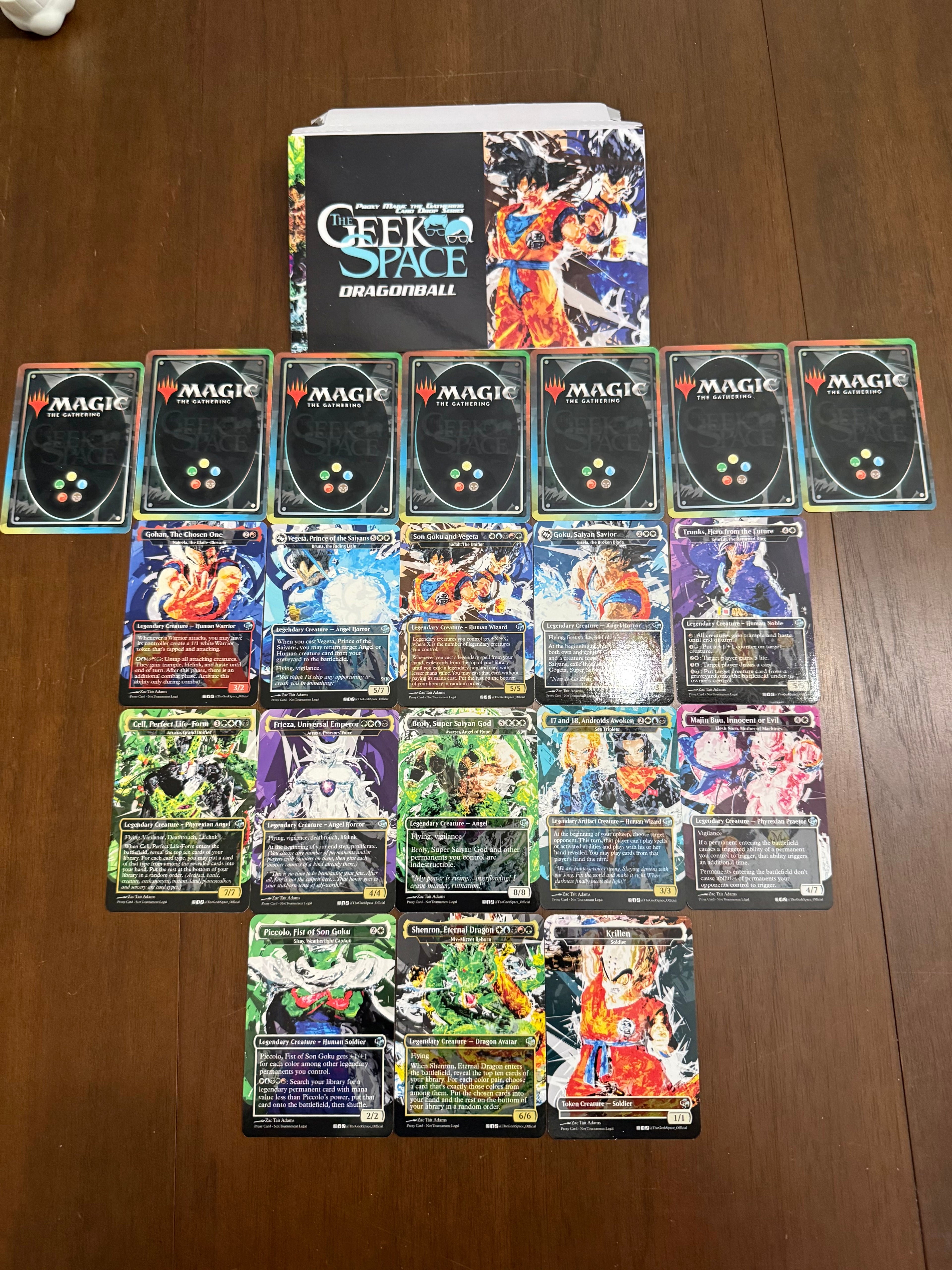 Dragonball Proxy S.L. Inspired Set