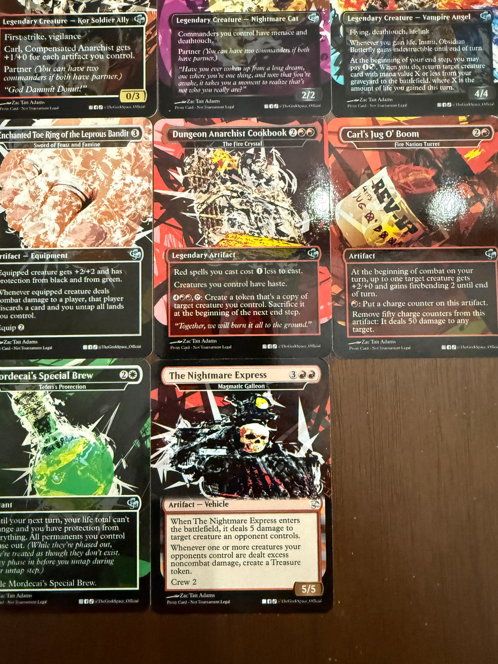 Dungeon Crawler Carl Proxy S.L. Inspired Set