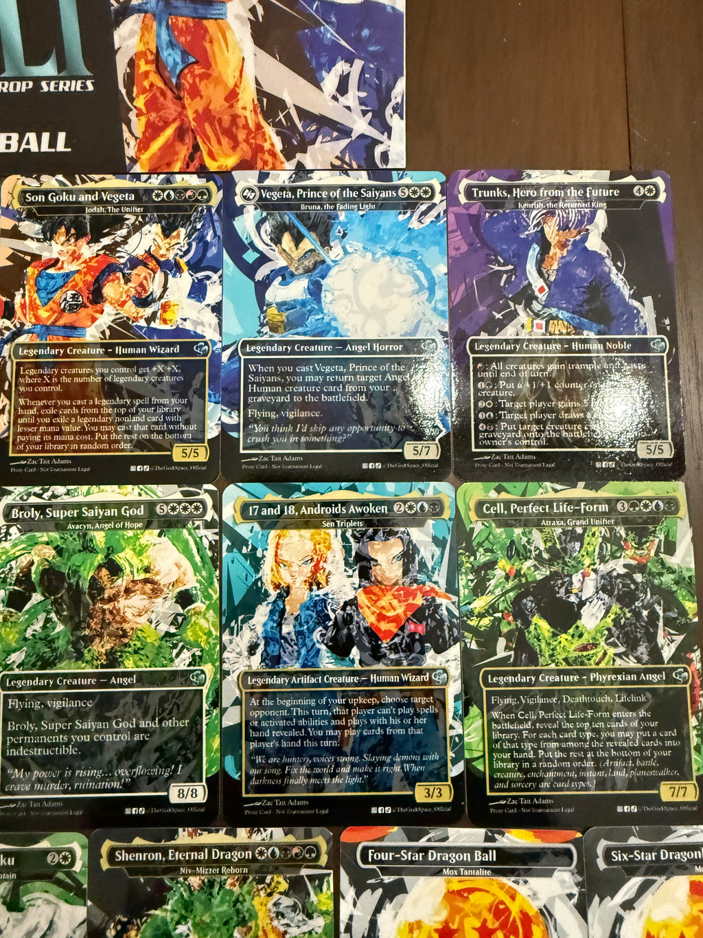 Dragonball Proxy S.L. Inspired Set