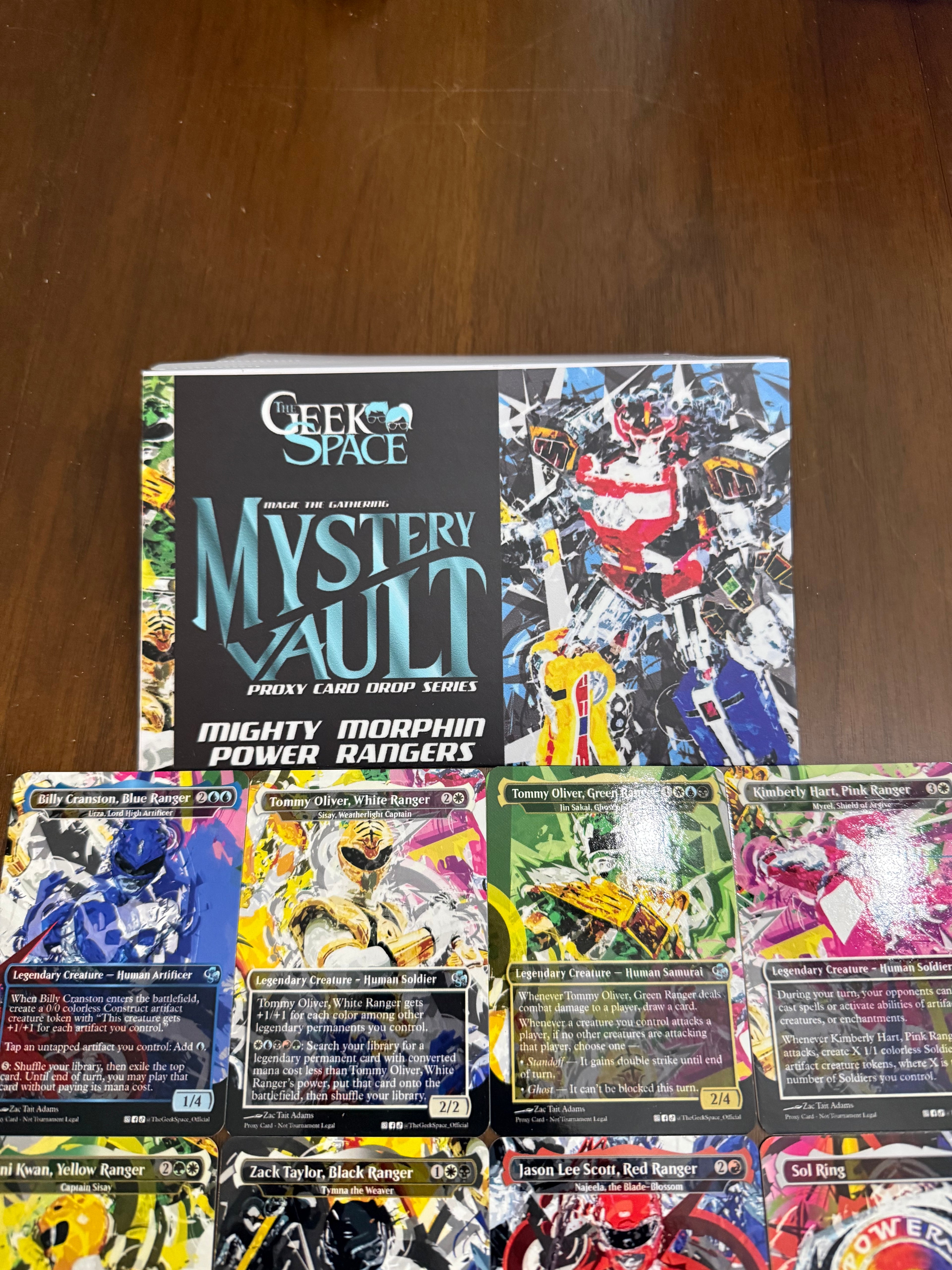 Power Rangers Proxy S.L. Inspired Set