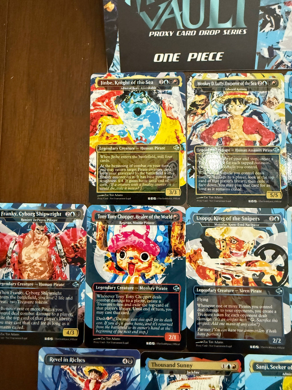 One Piece Proxy S.L. Inspired Set