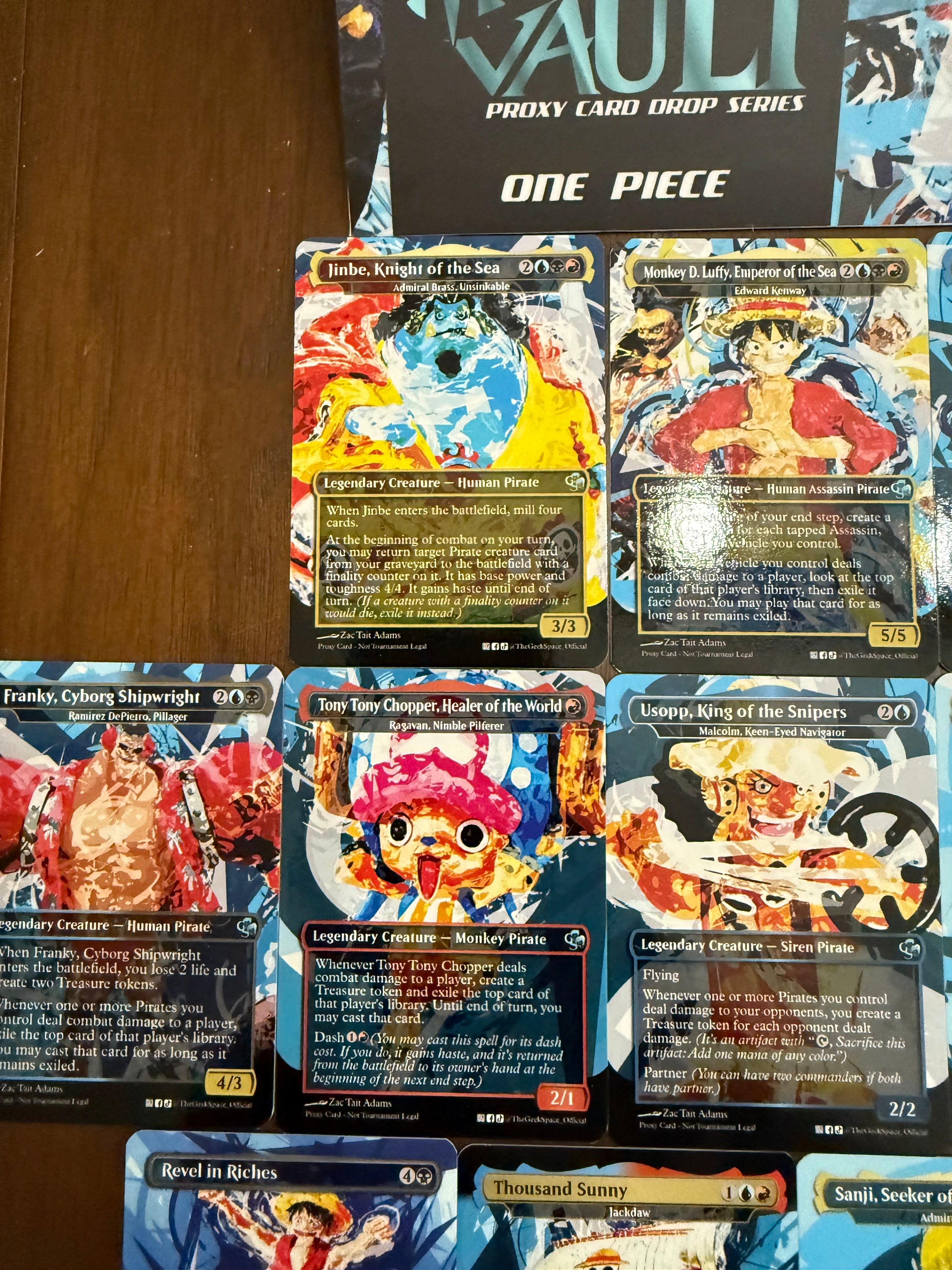 One Piece Proxy S.L. Inspired Set
