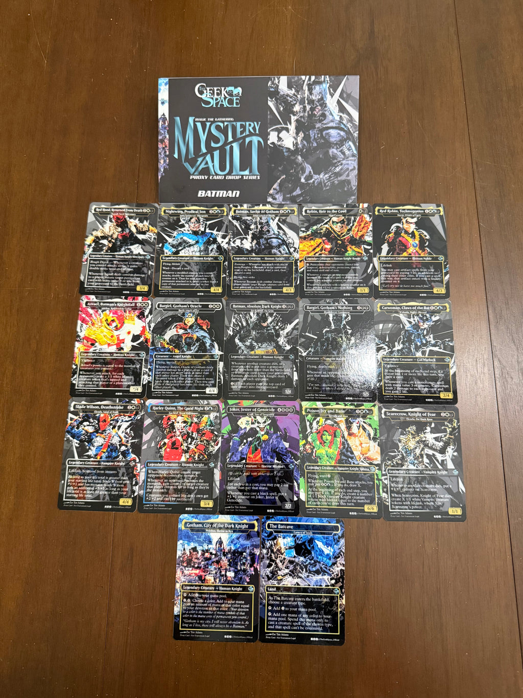 Batman Proxy S.L. Inspired Set