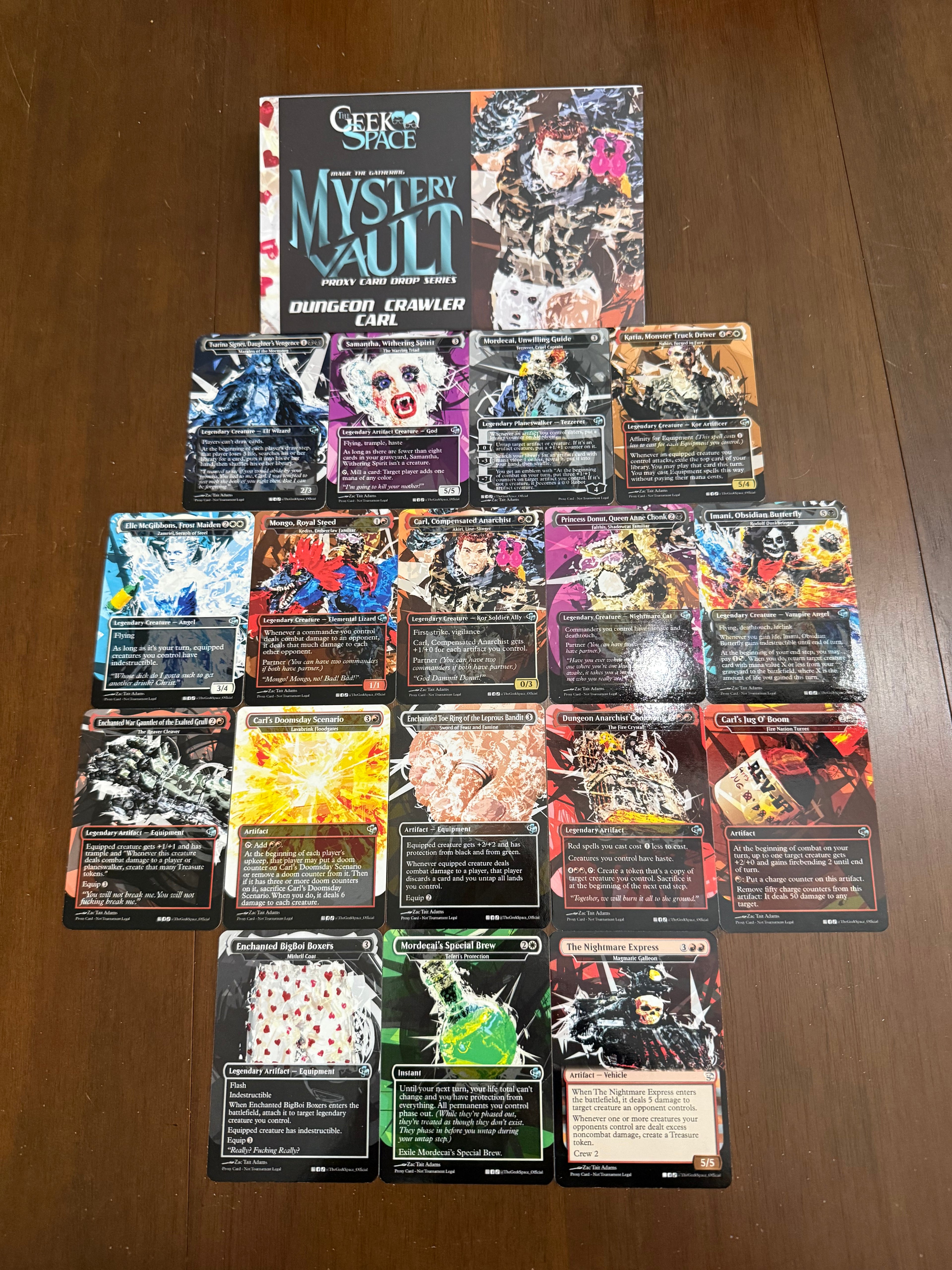 Dungeon Crawler Carl Proxy S.L. Inspired Set