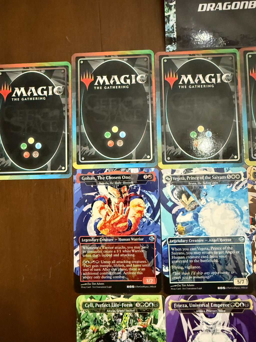Dragonball Proxy S.L. Inspired Set