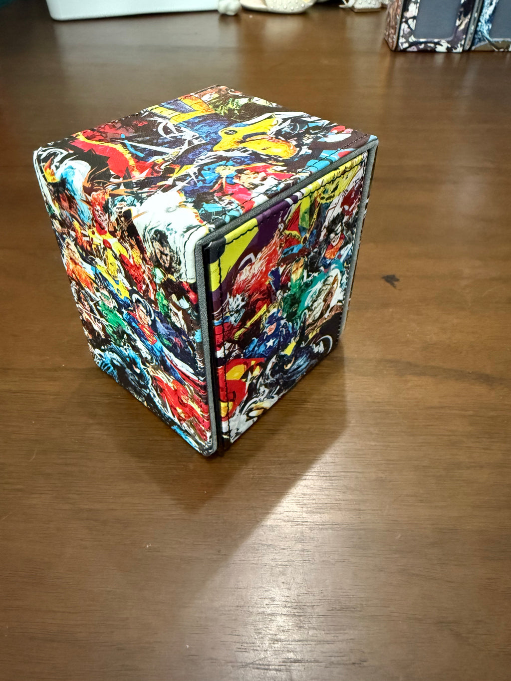 Marvel x DC Themed TCG Magnetic Deck Box