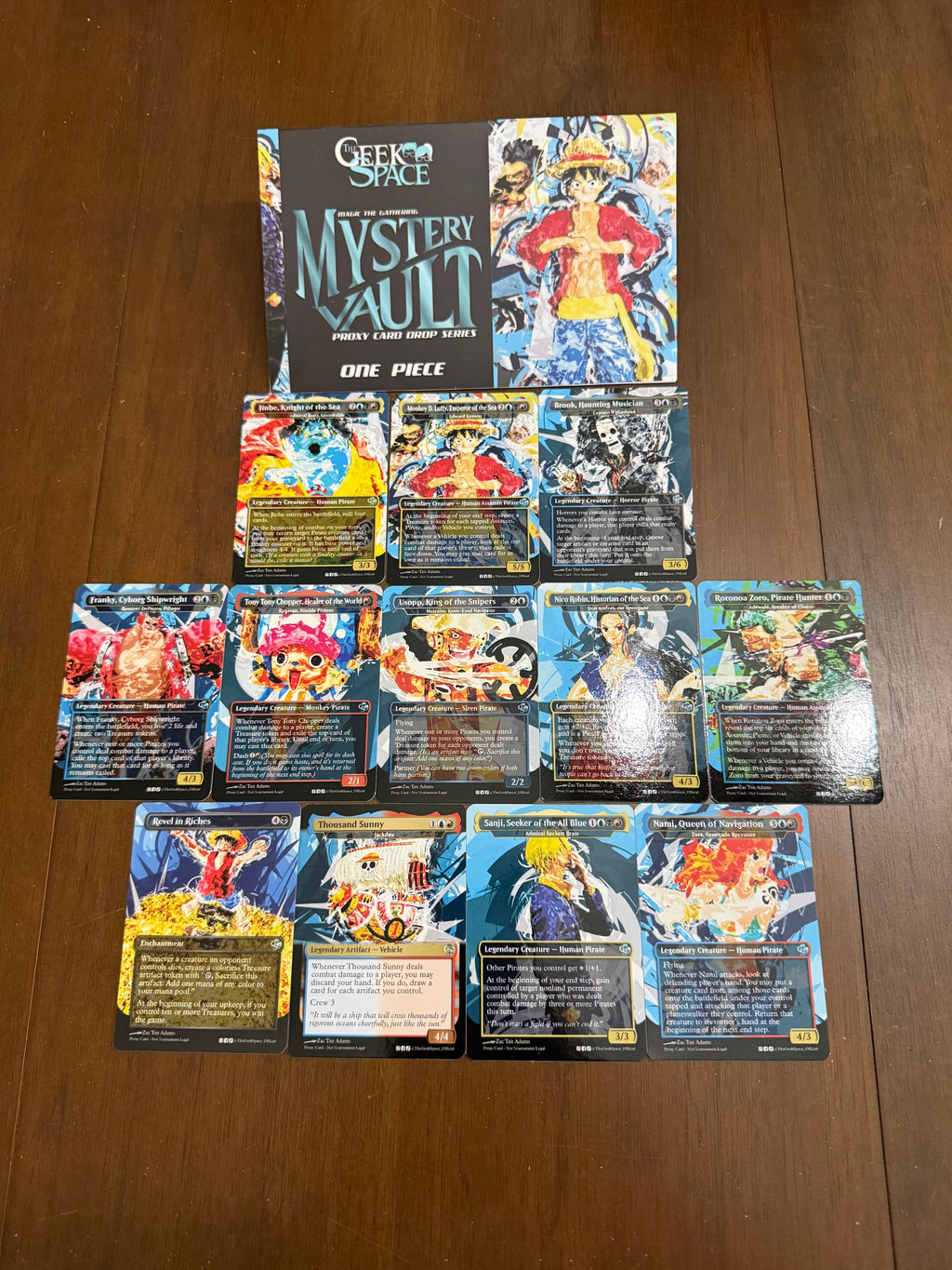One Piece Proxy S.L. Inspired Set