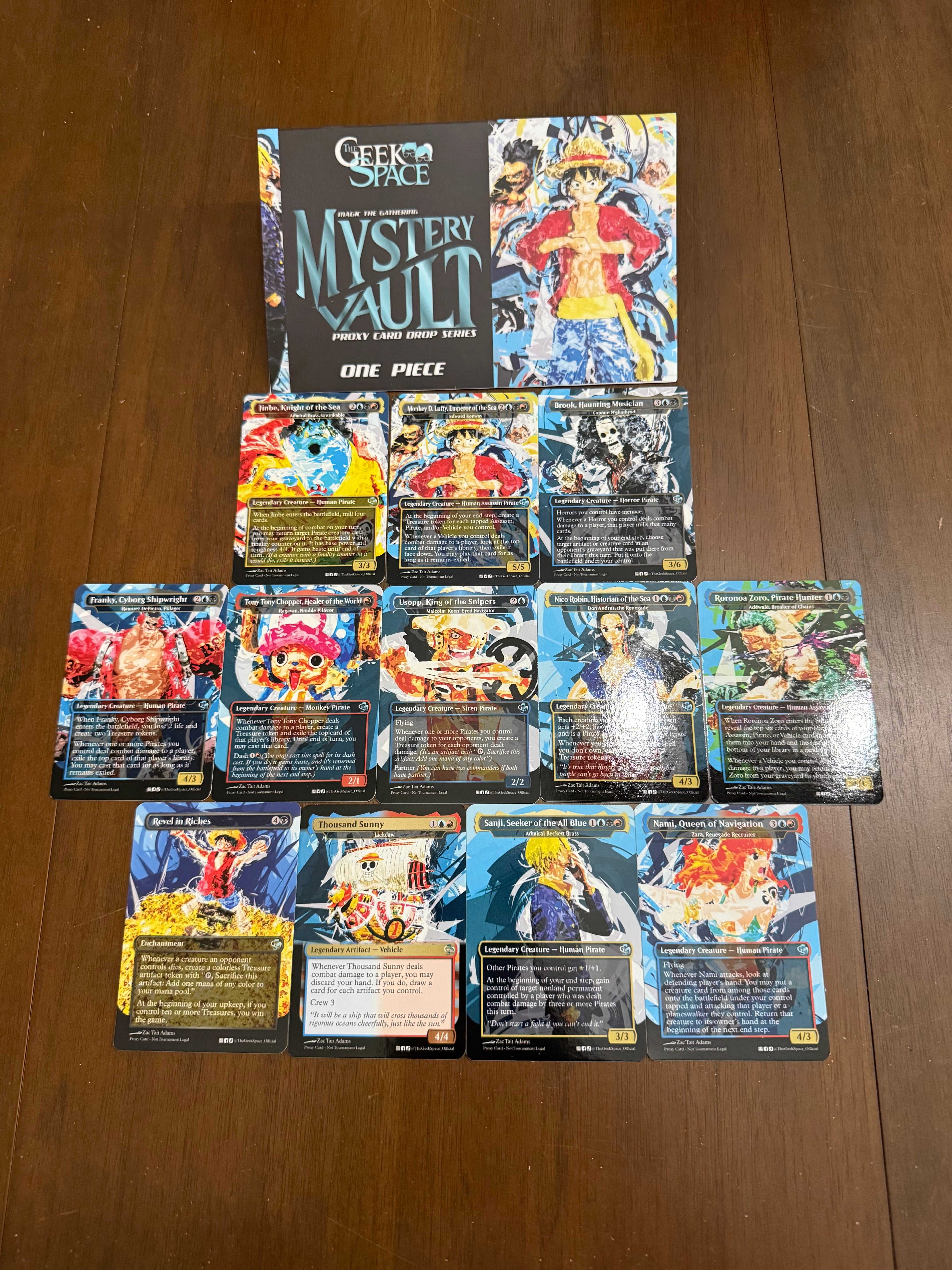 One Piece Proxy S.L. Inspired Set