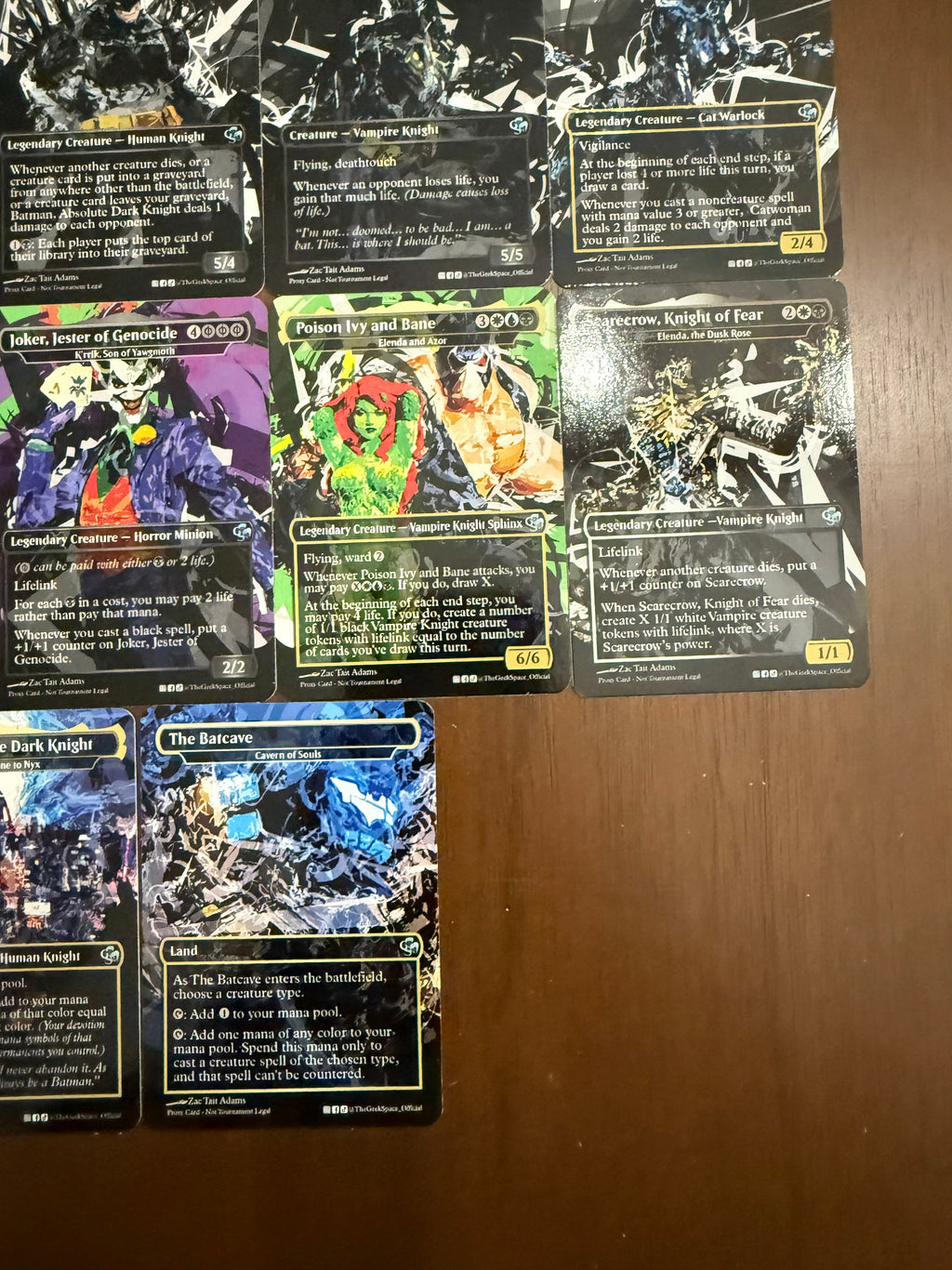 Batman Proxy S.L. Inspired Set