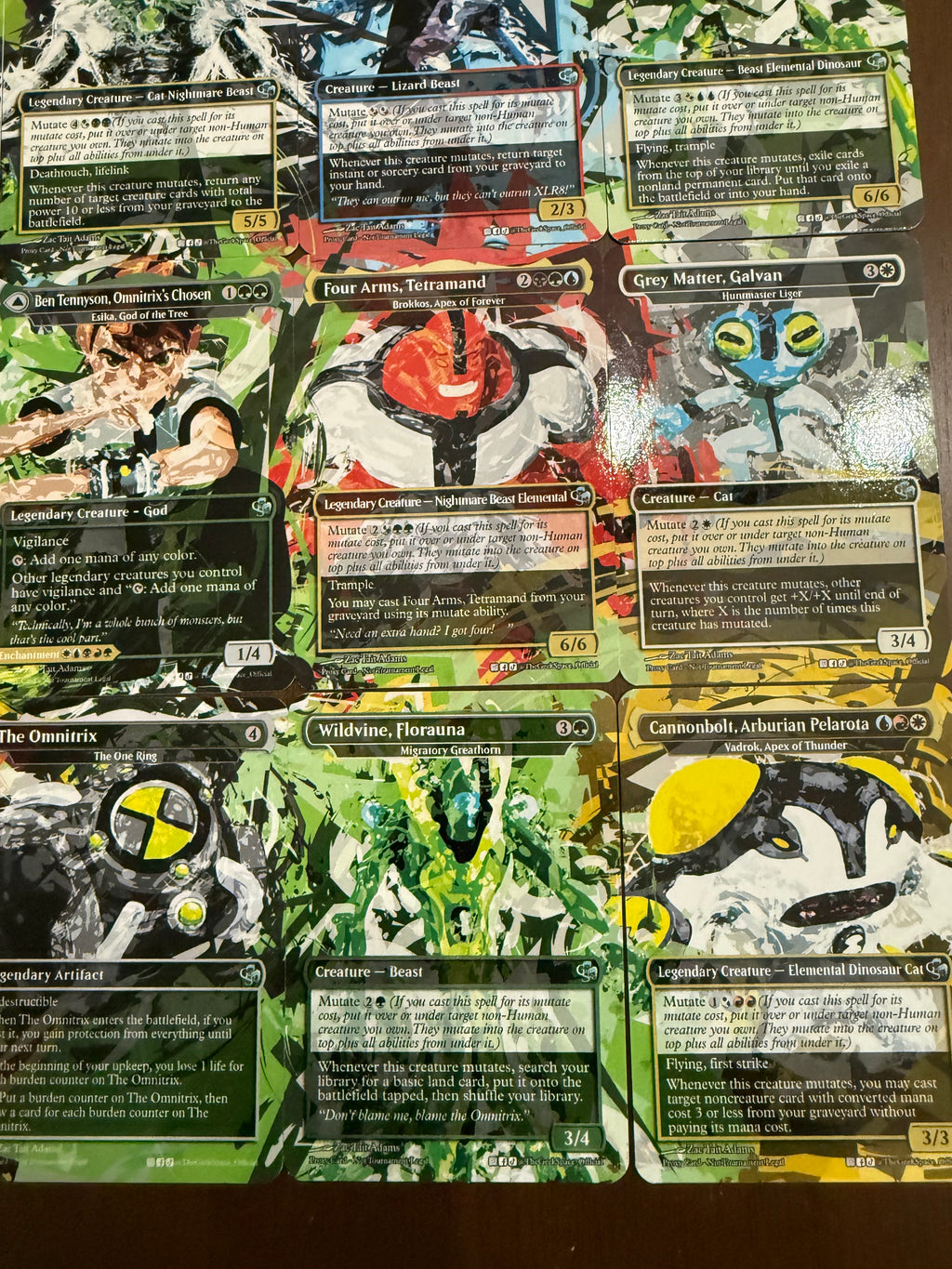 Ben 10 Proxy S.L. Inspired Set