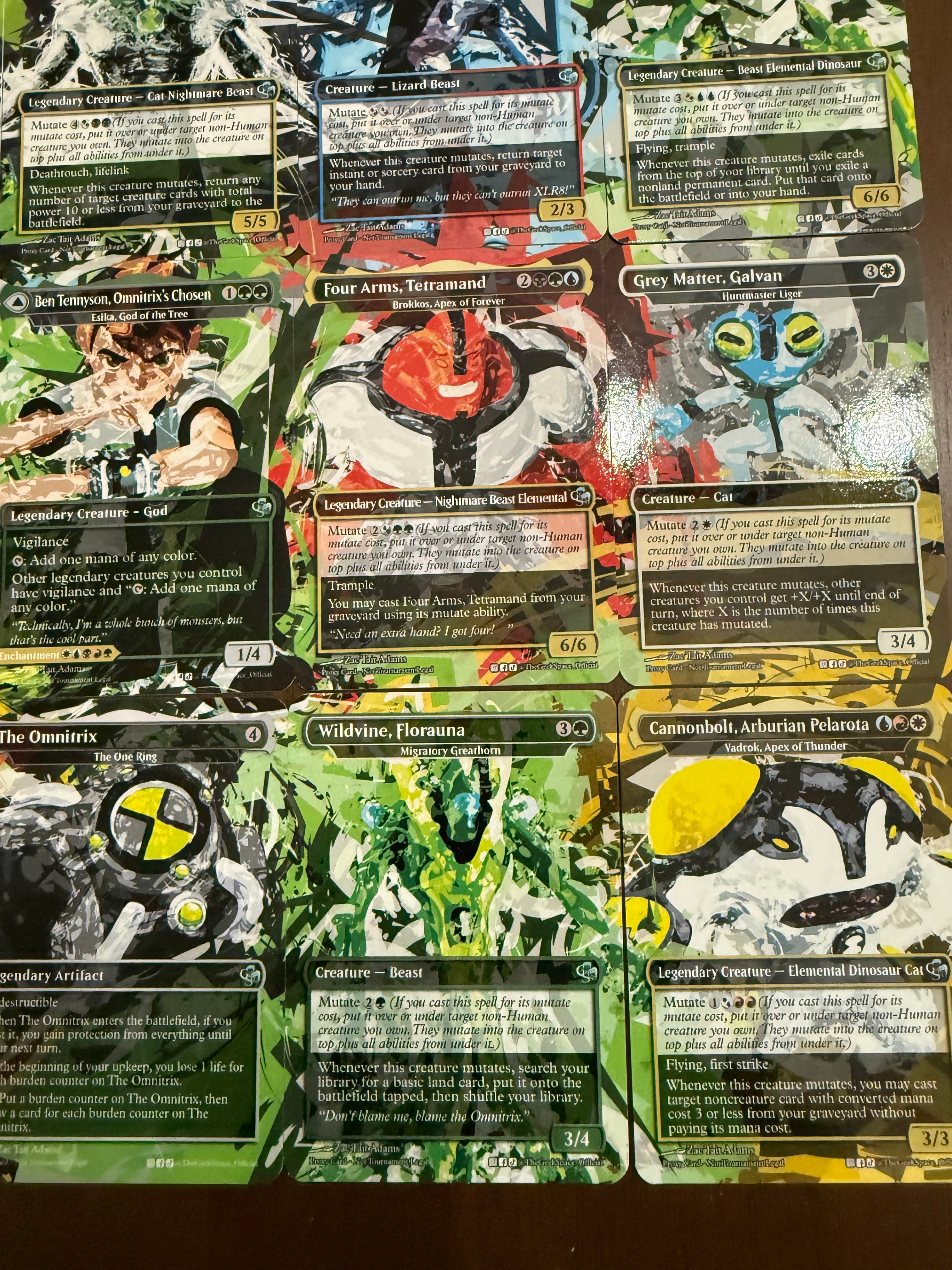 Ben 10 Proxy S.L. Inspired Set