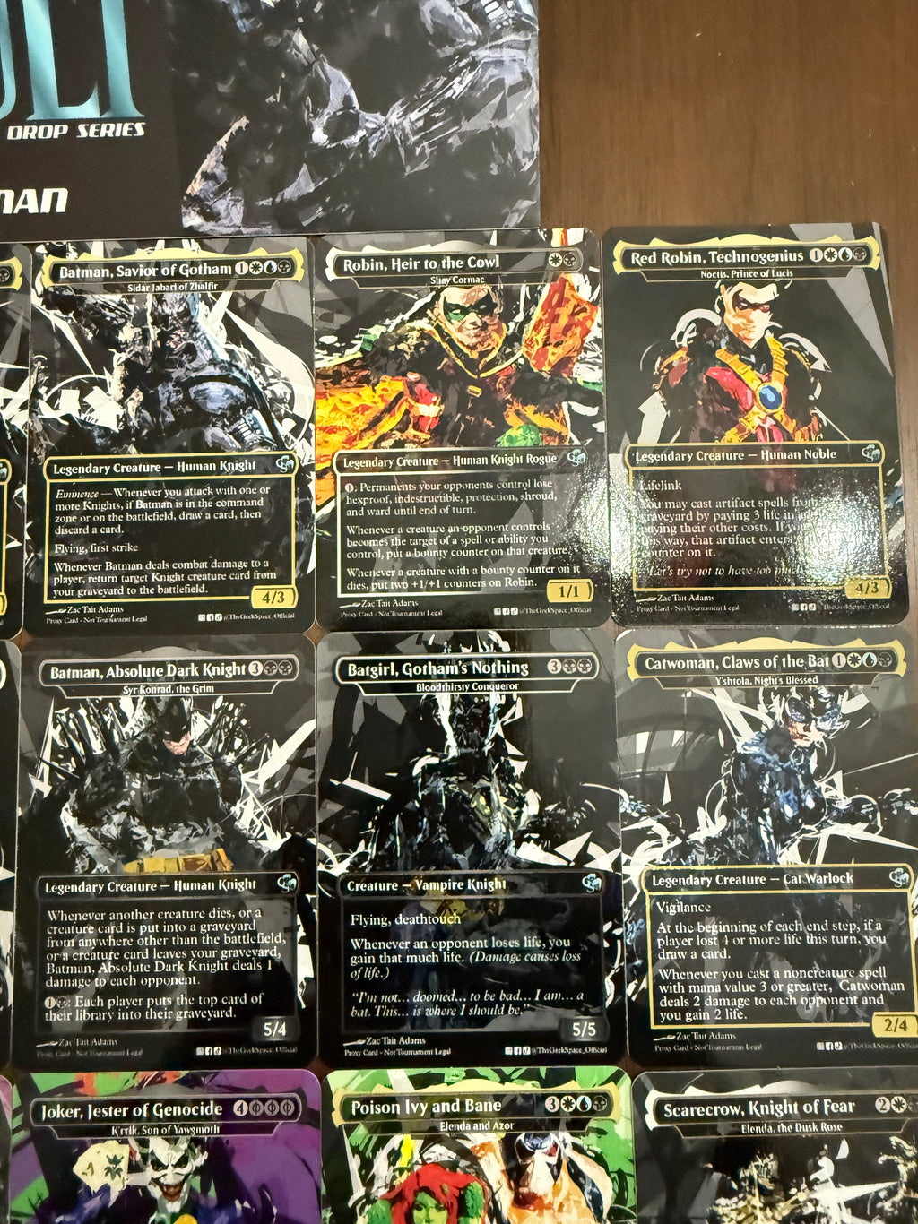Batman Proxy S.L. Inspired Set