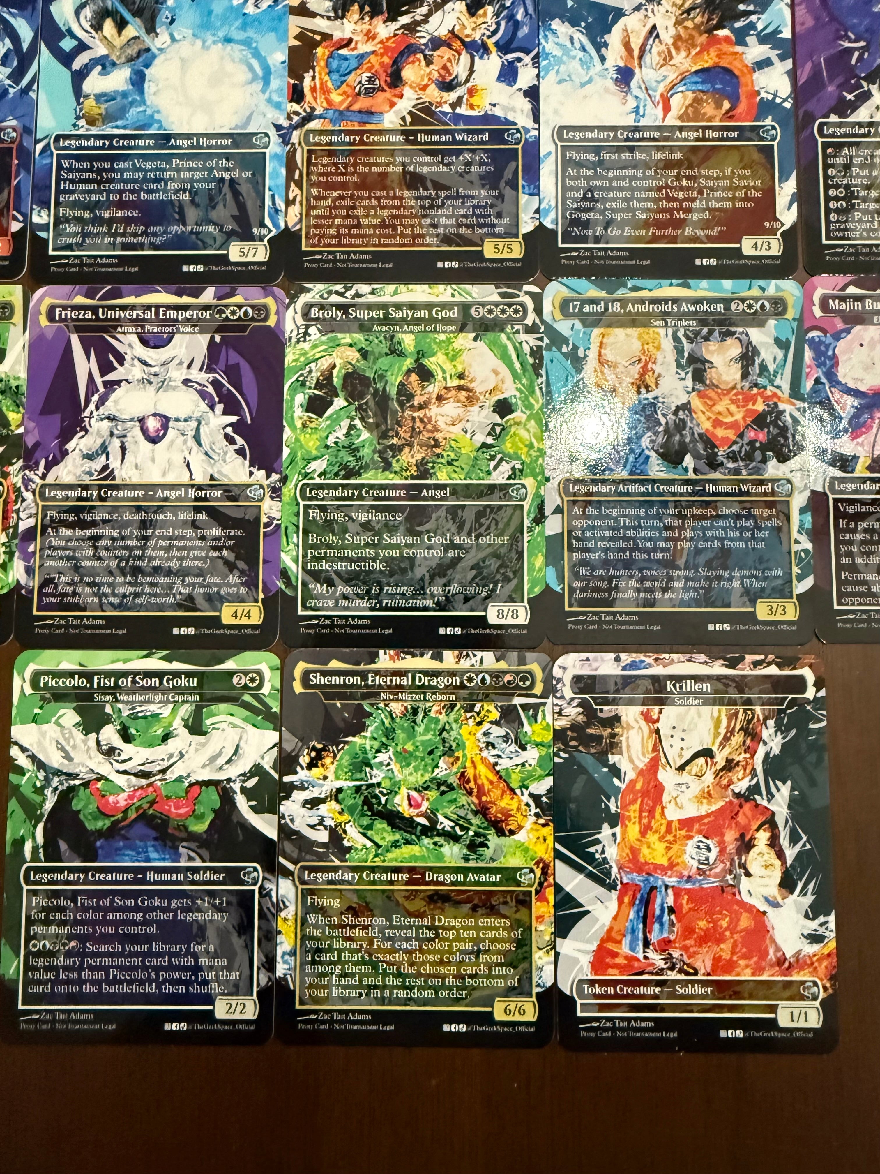 Dragonball Proxy S.L. Inspired Set