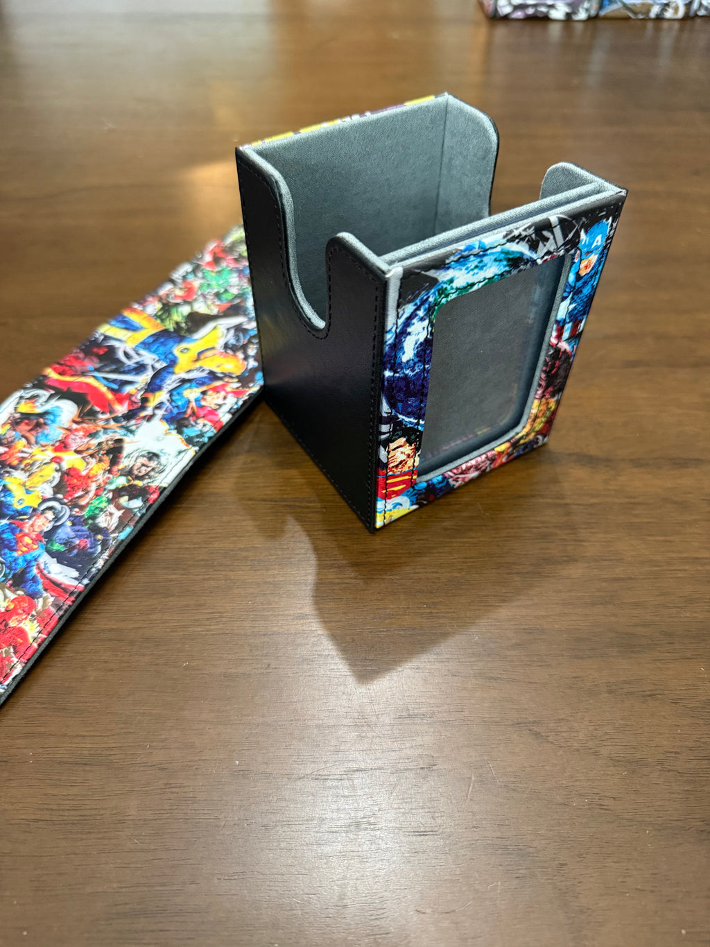 Marvel x DC Themed TCG Magnetic Deck Box