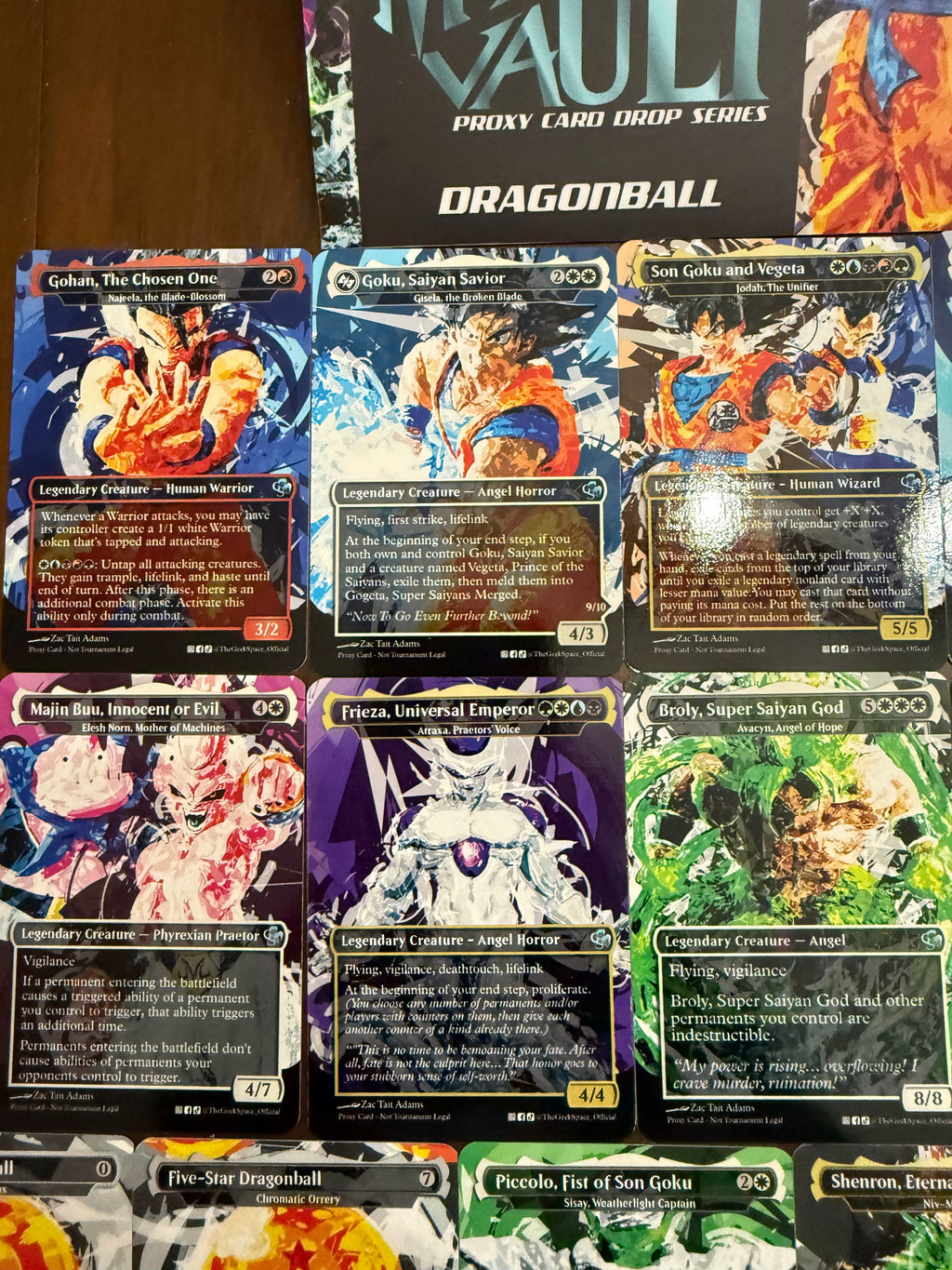 Dragonball Proxy S.L. Inspired Set