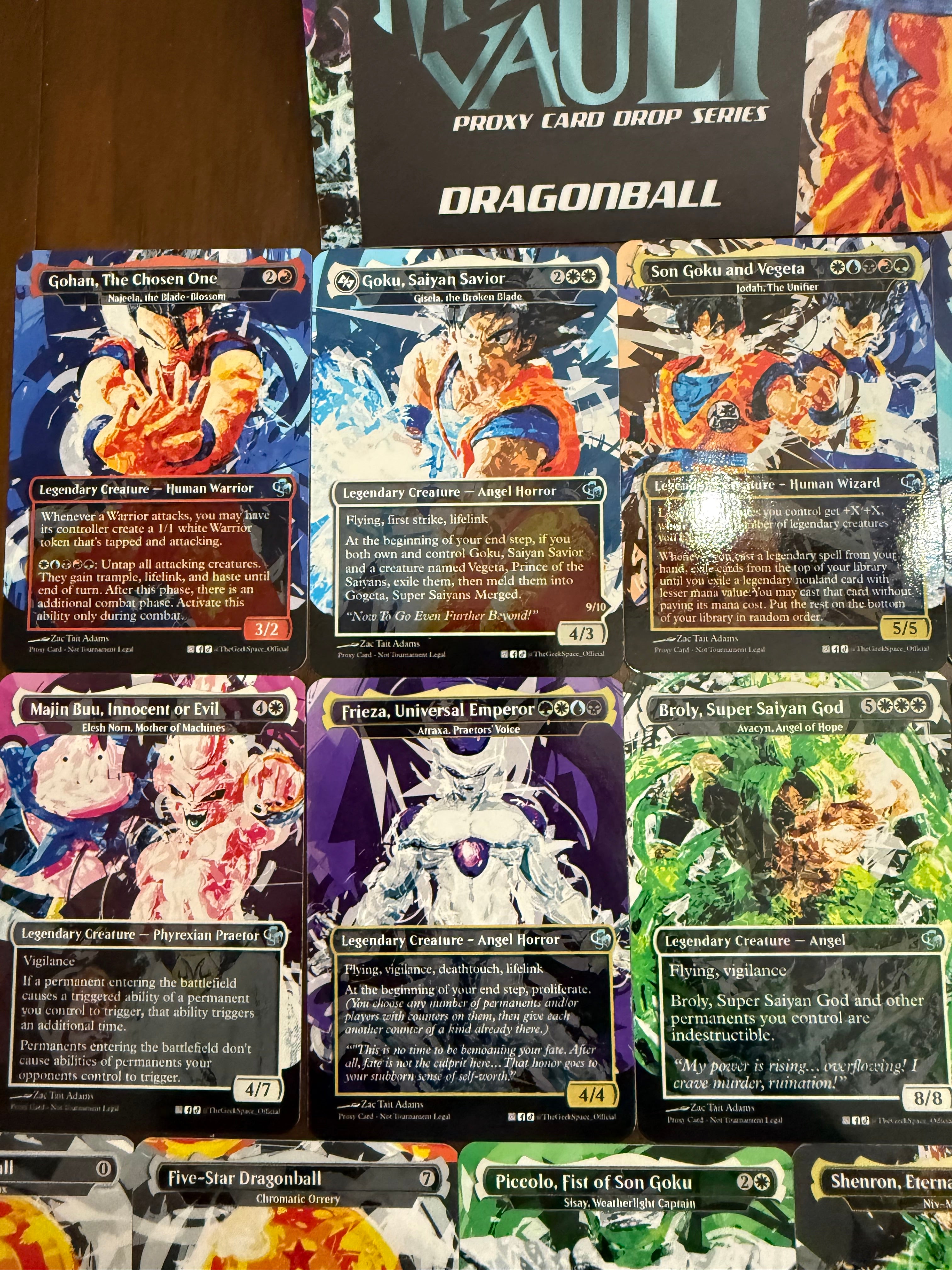 Dragonball Proxy S.L. Inspired Set
