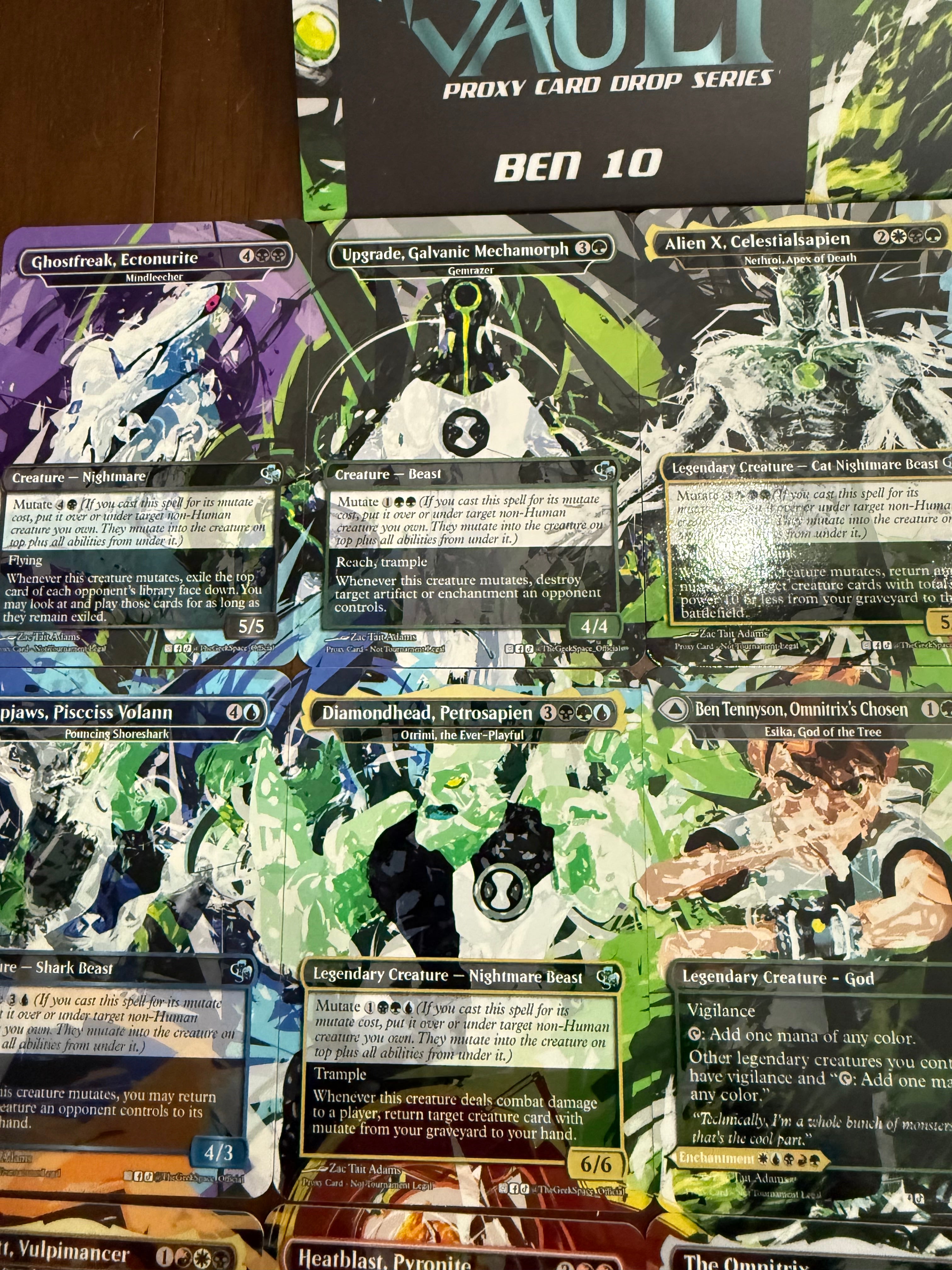Ben 10 Proxy S.L. Inspired Set