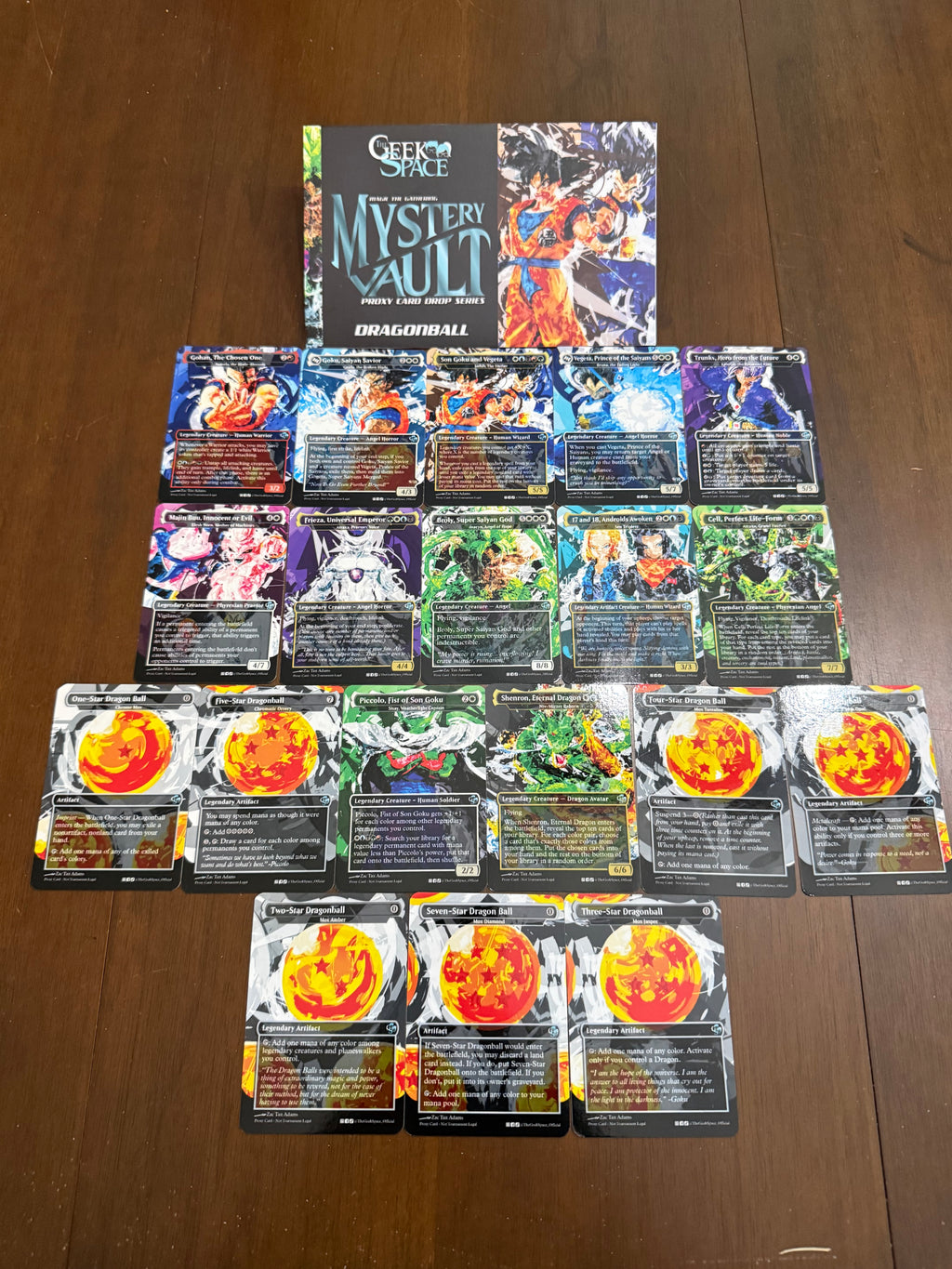 Dragonball Proxy S.L. Inspired Set