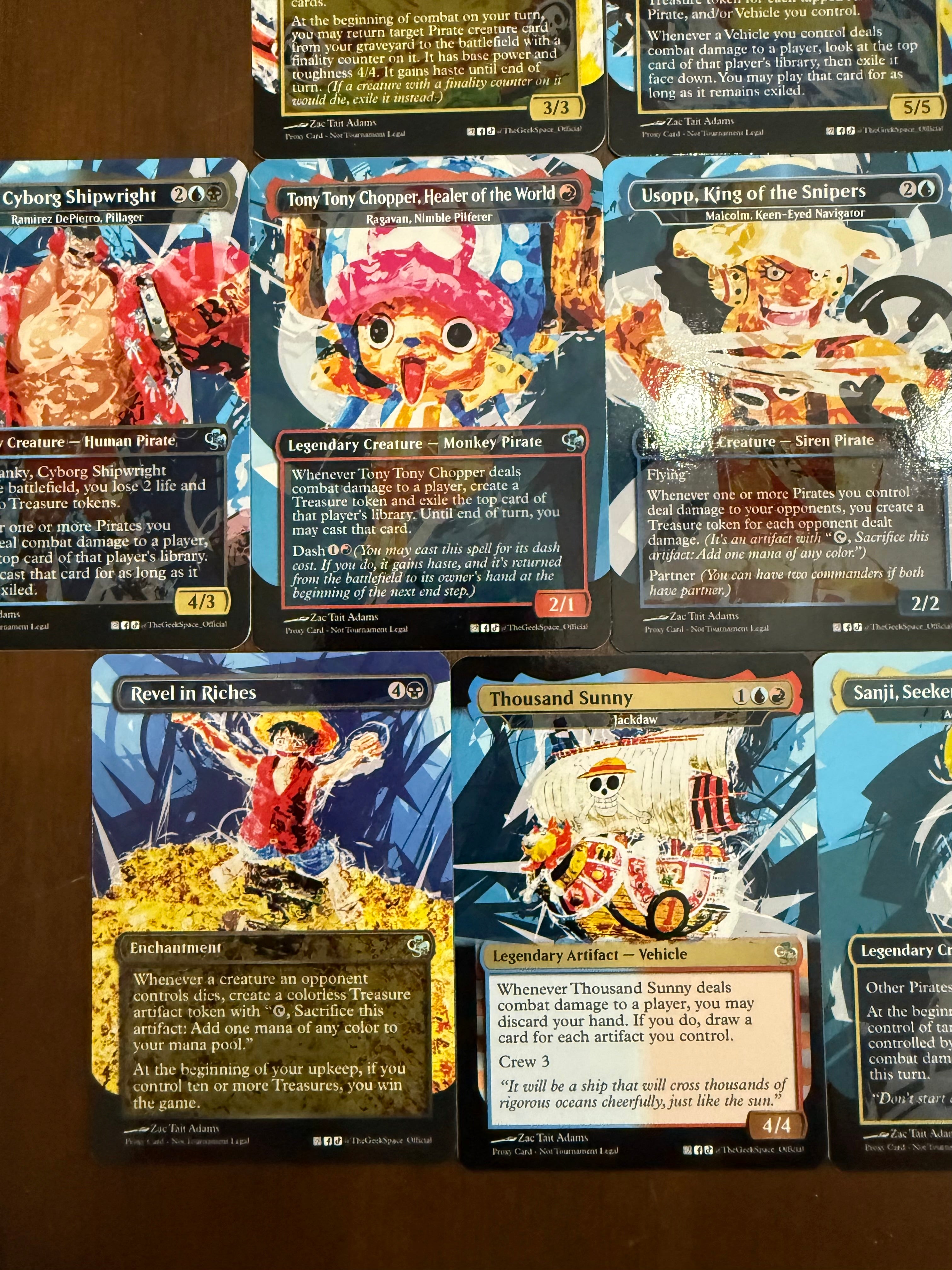 One Piece Proxy S.L. Inspired Set
