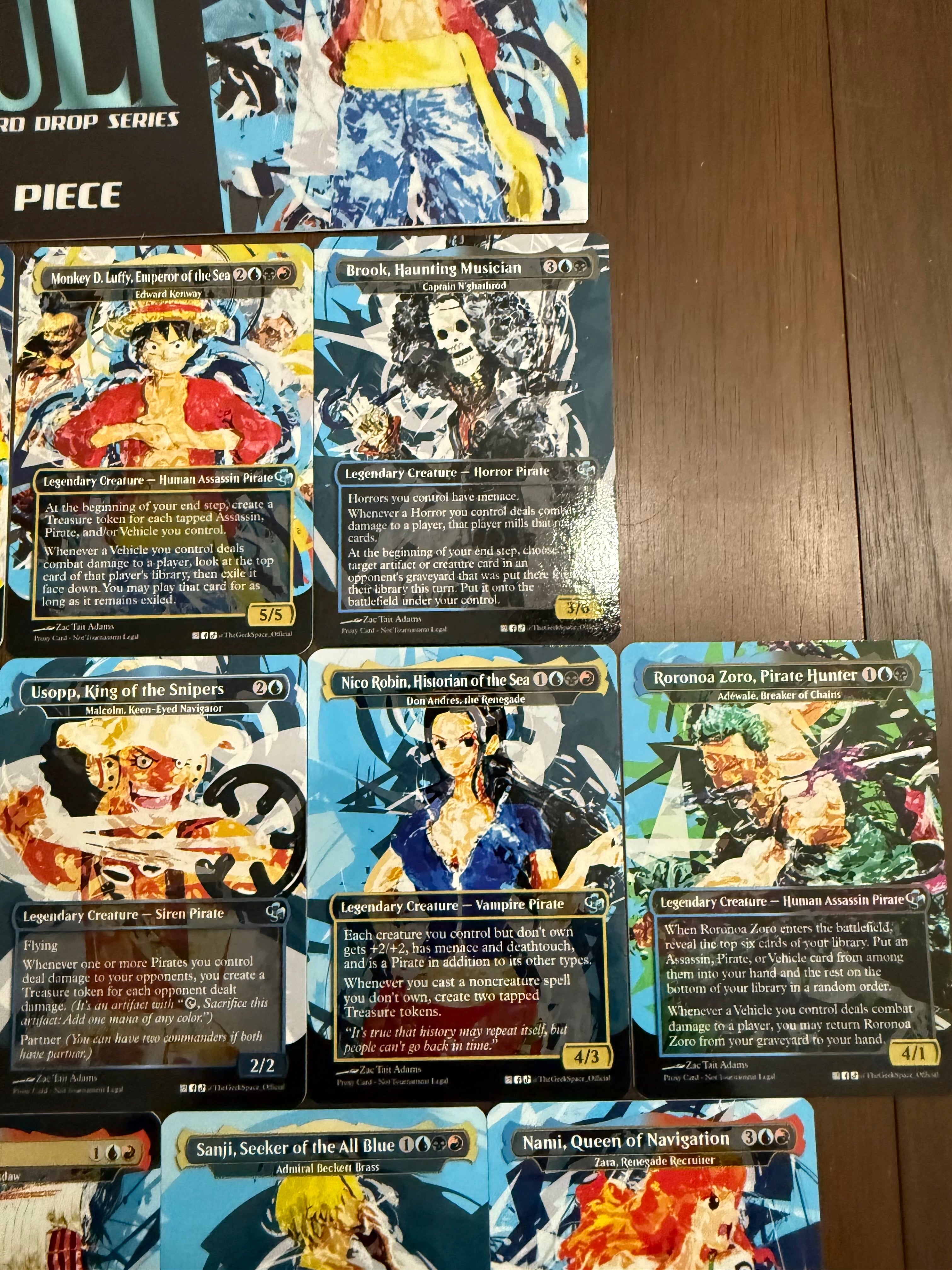 One Piece Proxy S.L. Inspired Set