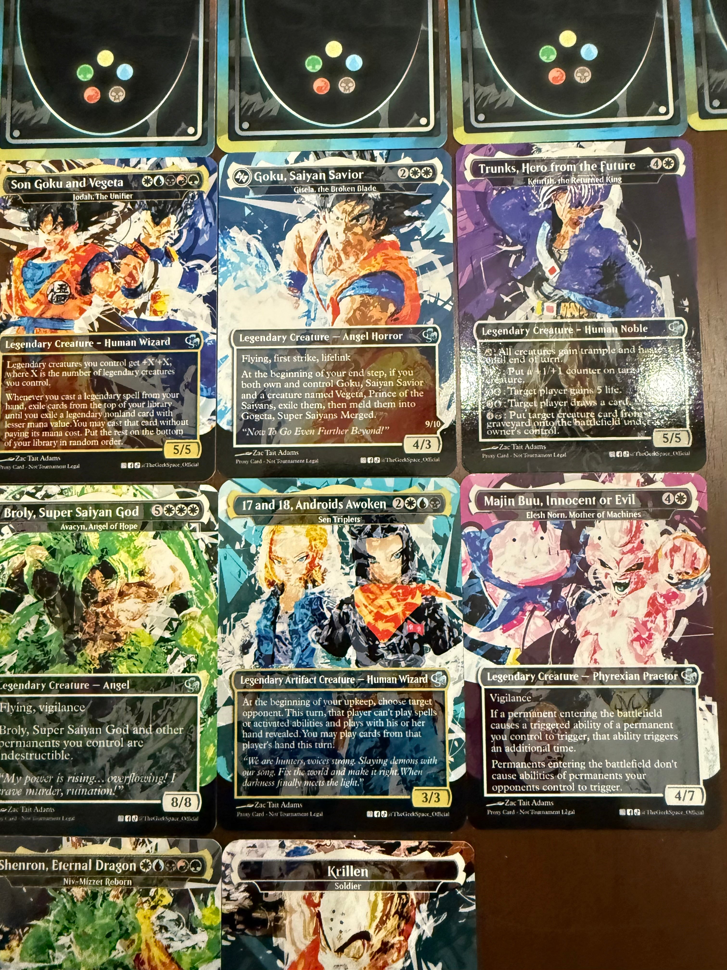 Dragonball Proxy S.L. Inspired Set