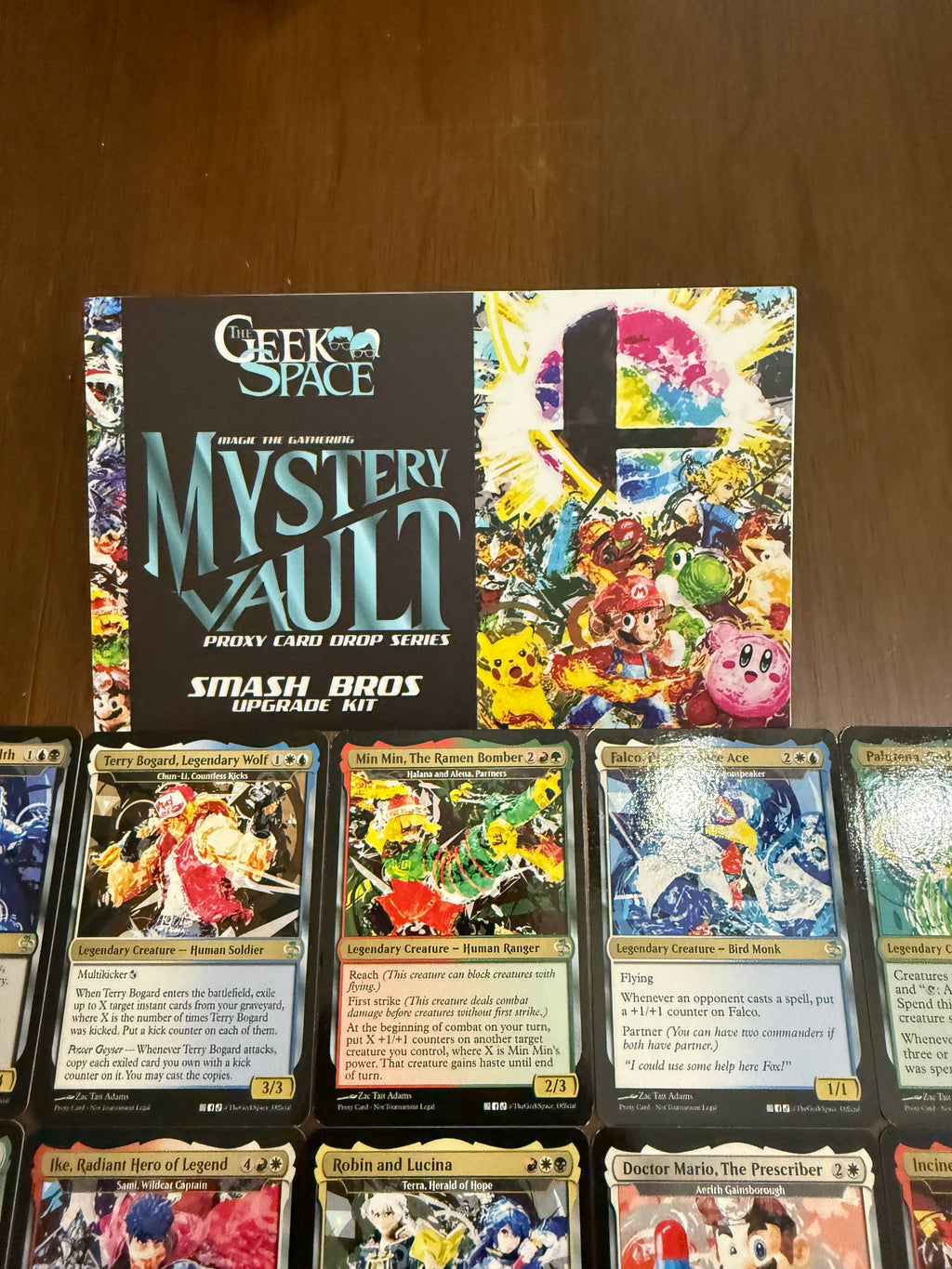 Super Smash Bros Commander Upgrade Proxy S.L. Inspired Set