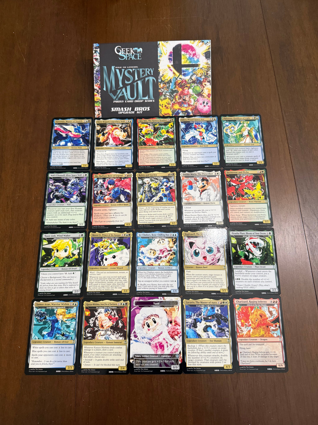 Super Smash Bros Commander Upgrade Proxy S.L. Inspired Set