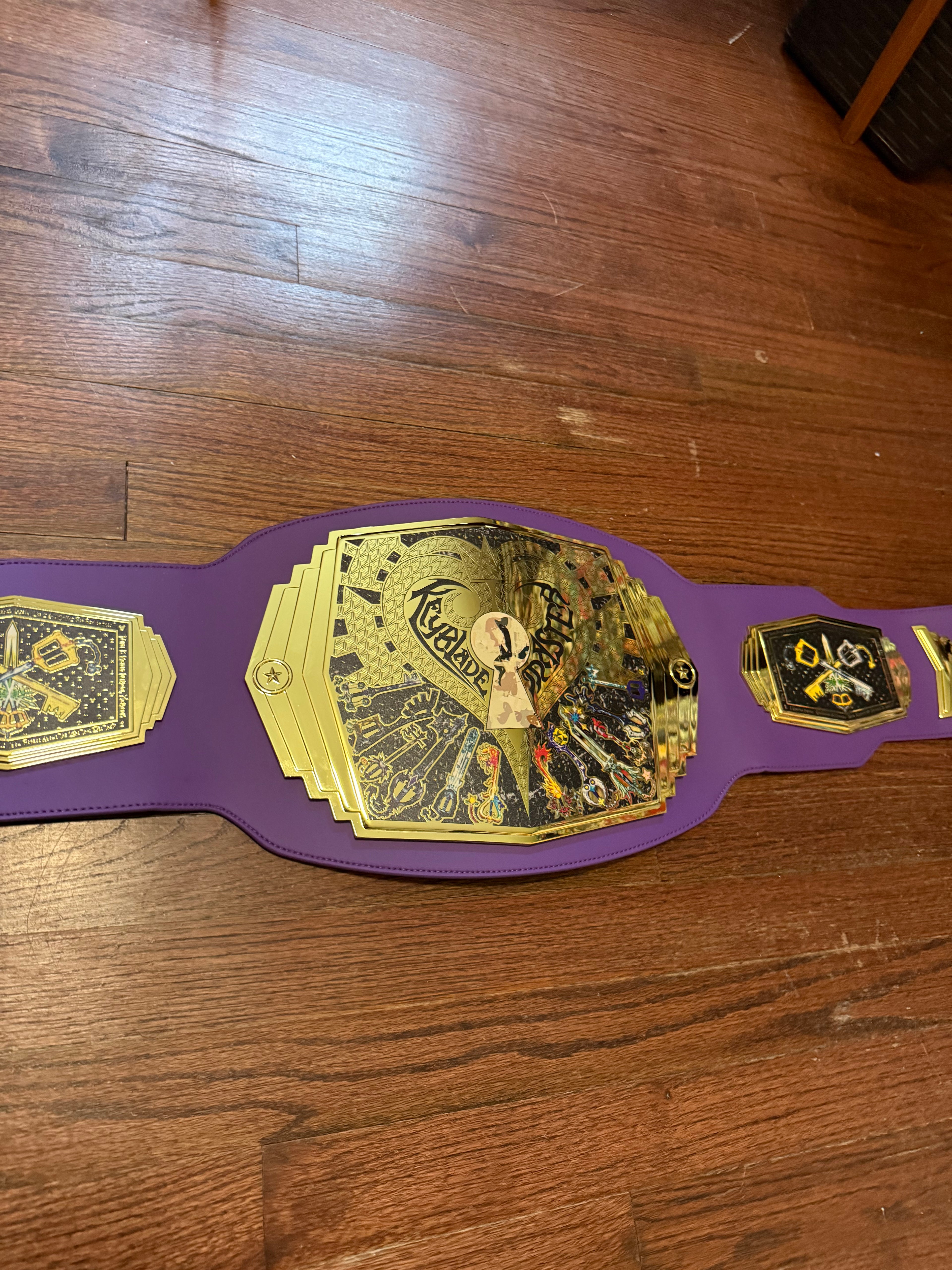 Kingdom Hearts Keyblade Master Championship Belt