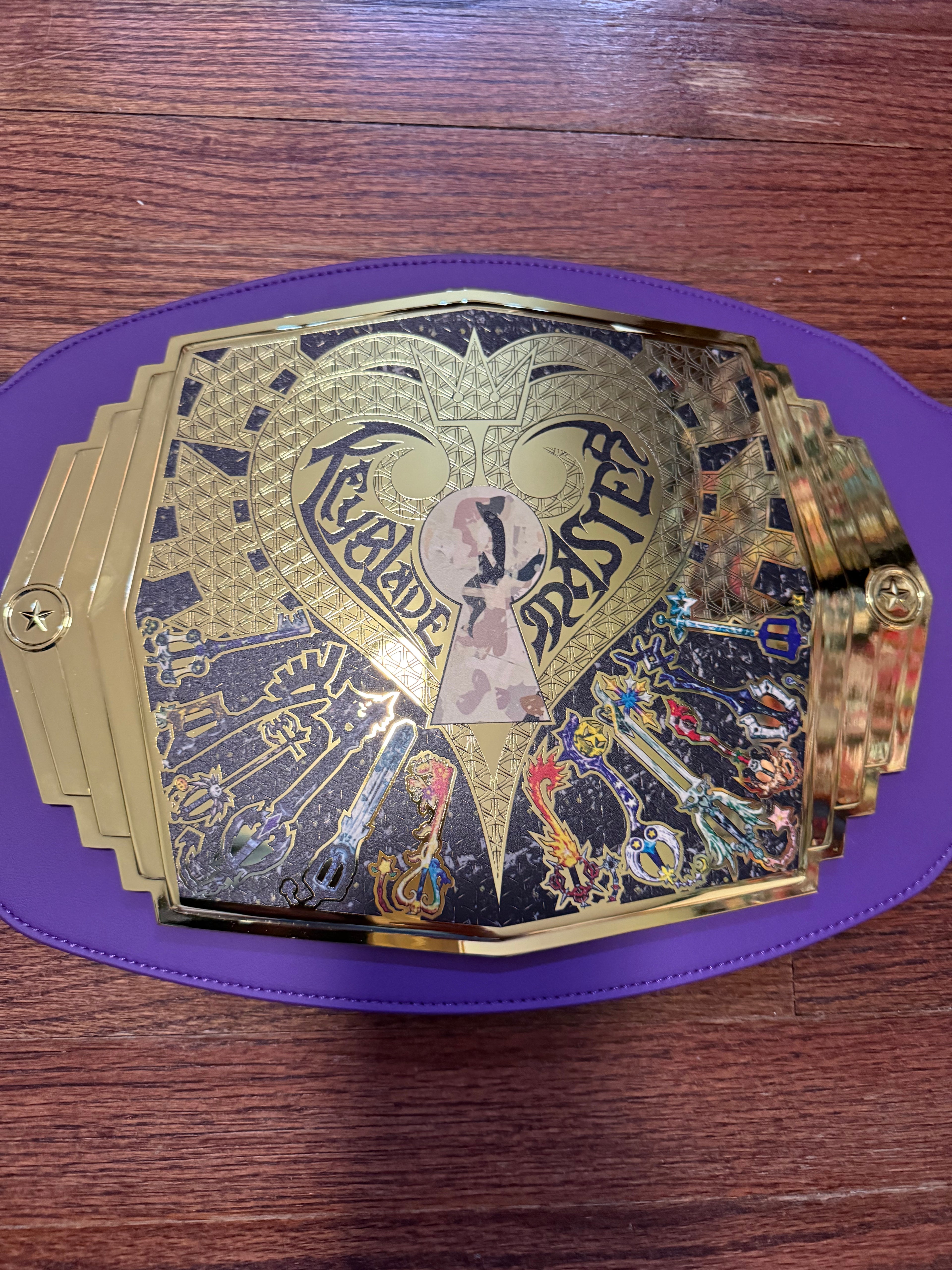 Kingdom Hearts Keyblade Master Championship Belt