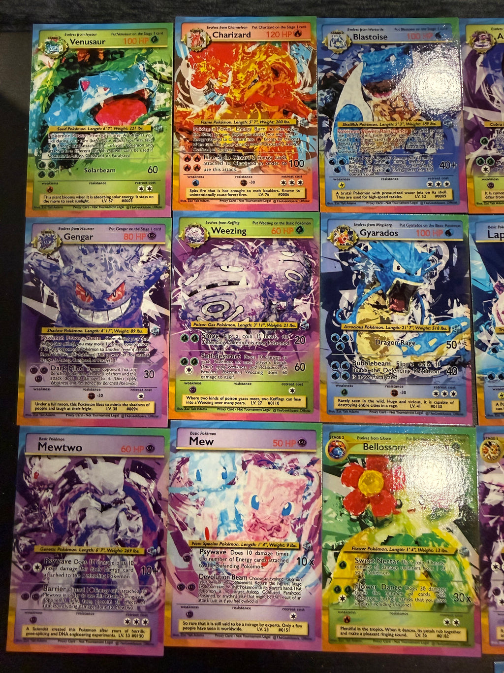 Fan Art Pokemon Card Set - Initial Run